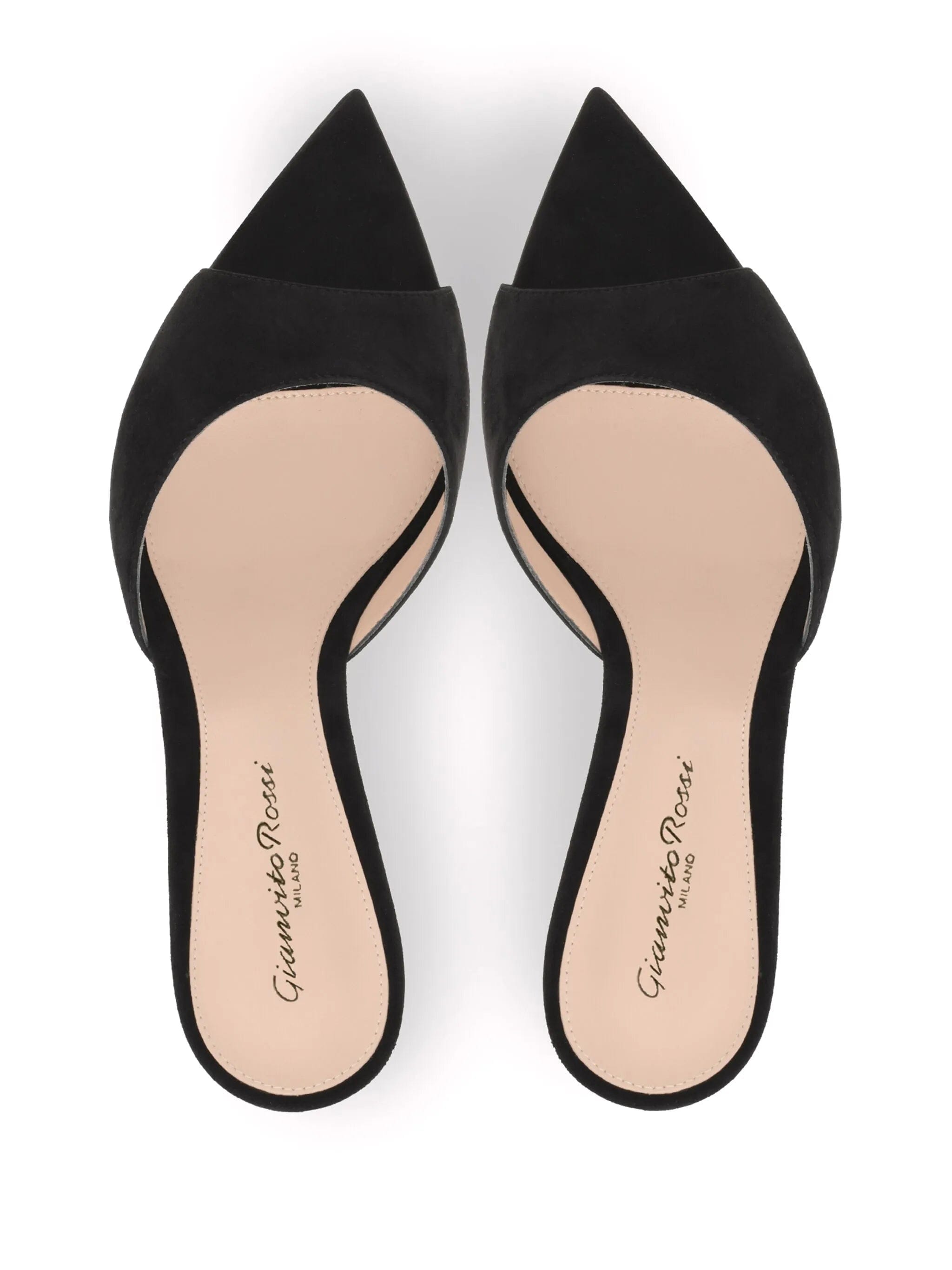 Gianvito Rossi 85 mm Elle suede sandals