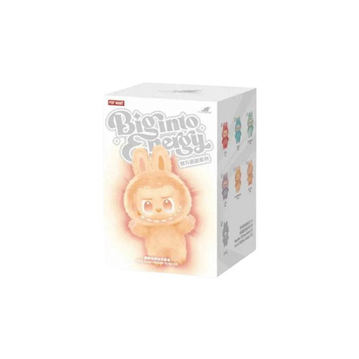 Labubu Pop Mart Labubu The Monsters Big into Energy Series Vinyl Plush Pendant Sealed Case (6 Blind Box)