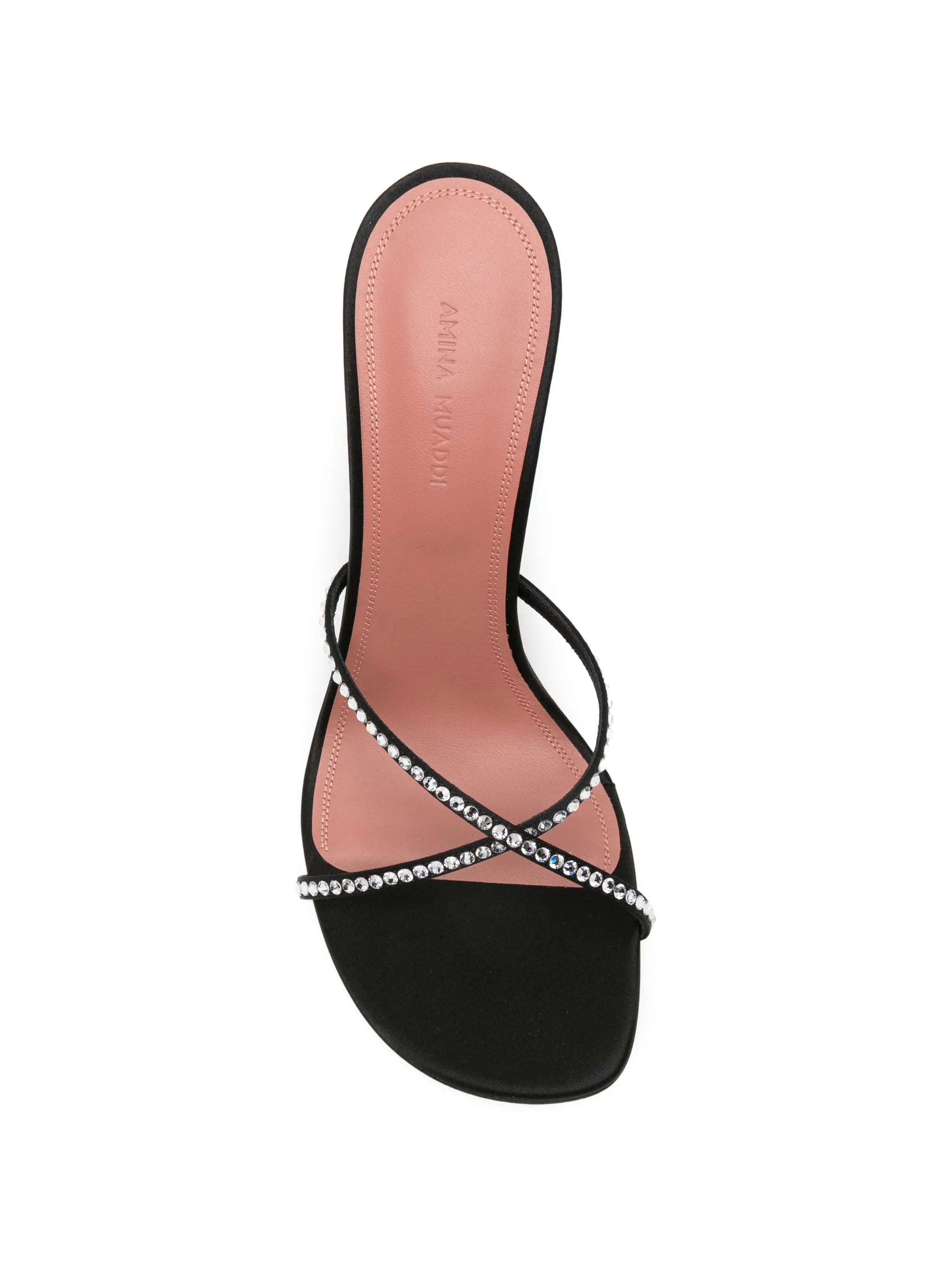 Amina Muaddi Sally heeled sandals