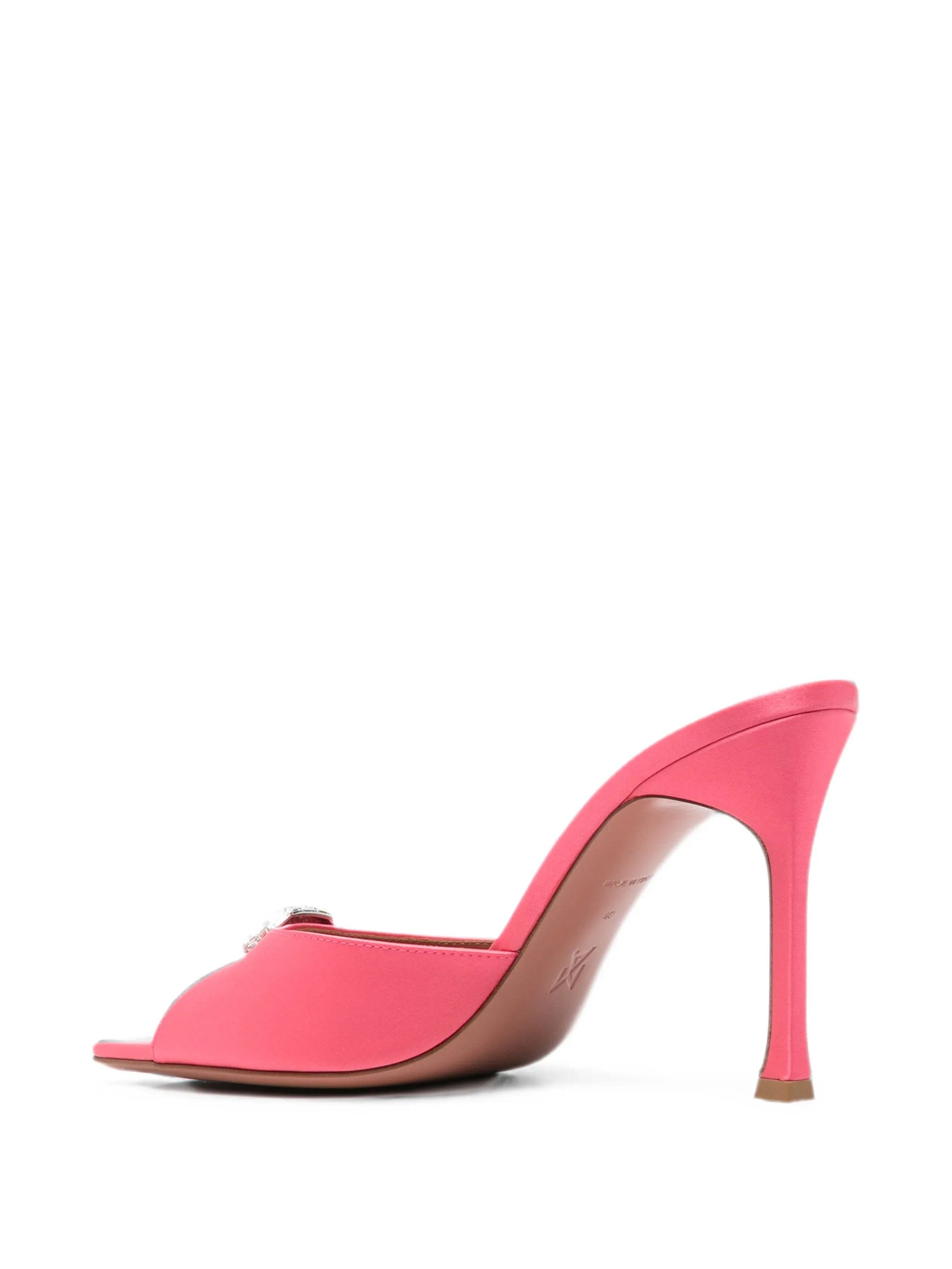 Amina Muaddi Mini Camelia heeled sandals