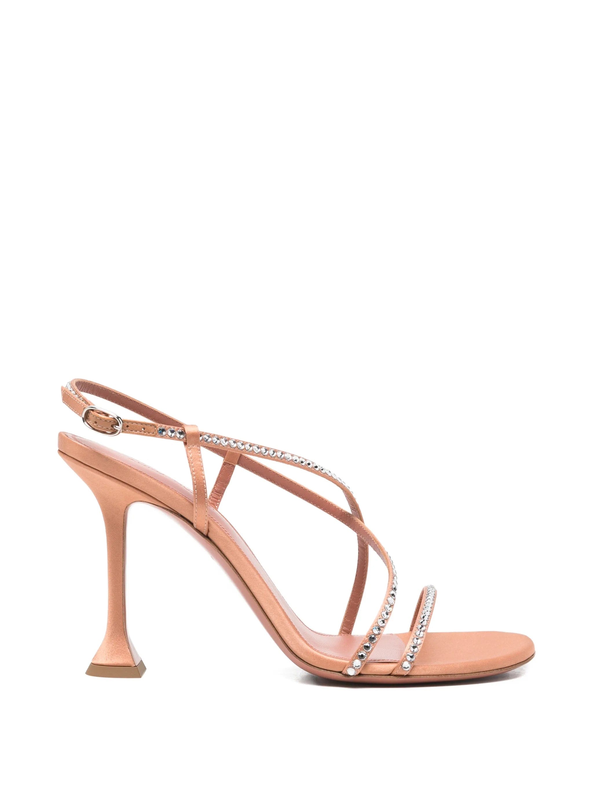 Amina Muaddi Sally crystal - embellished sandals