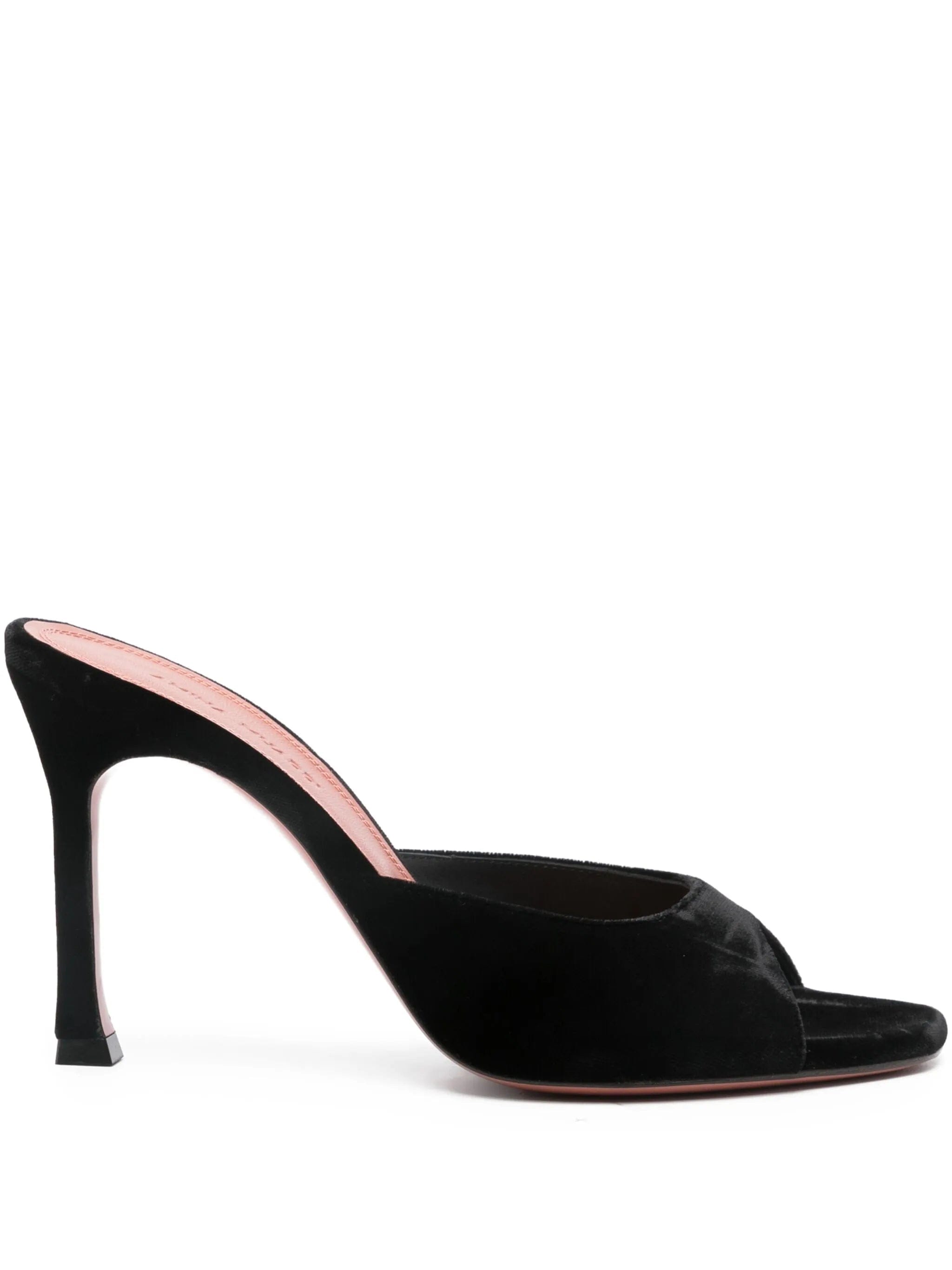 Amina Muaddi 95 mm Alexa heeled mules