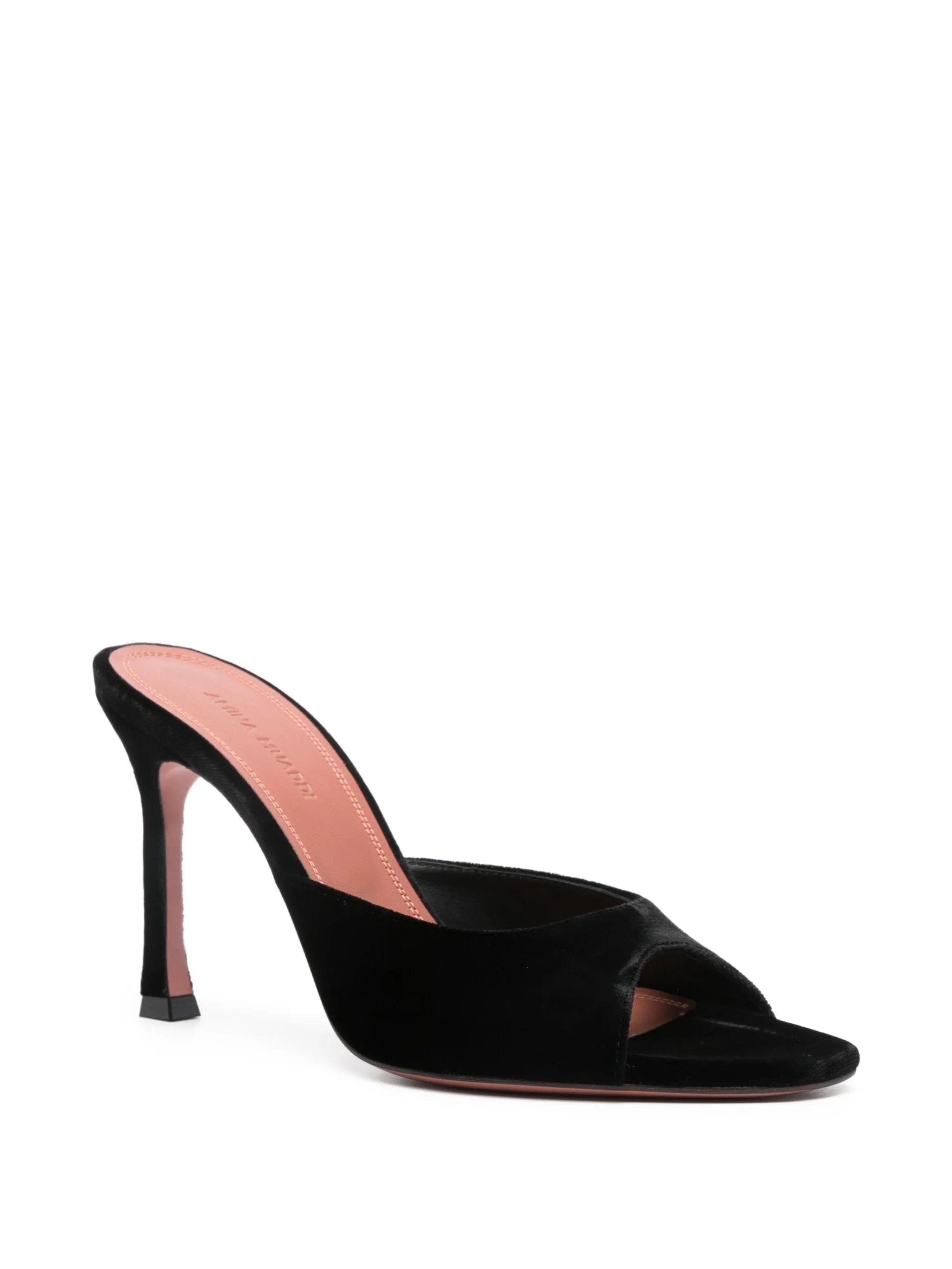 Amina Muaddi 95 mm Alexa heeled mules