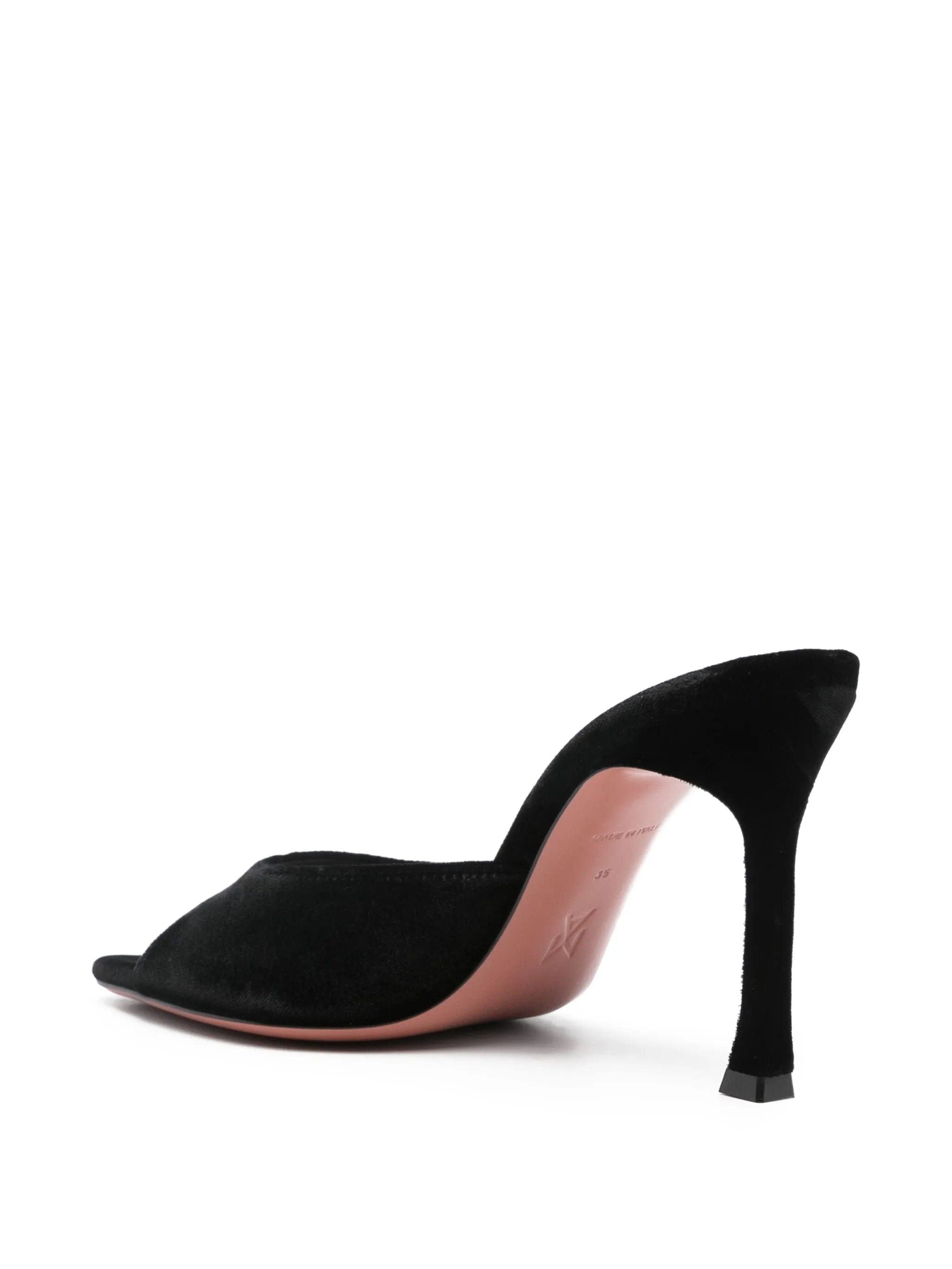 Amina Muaddi 95 mm Alexa heeled mules