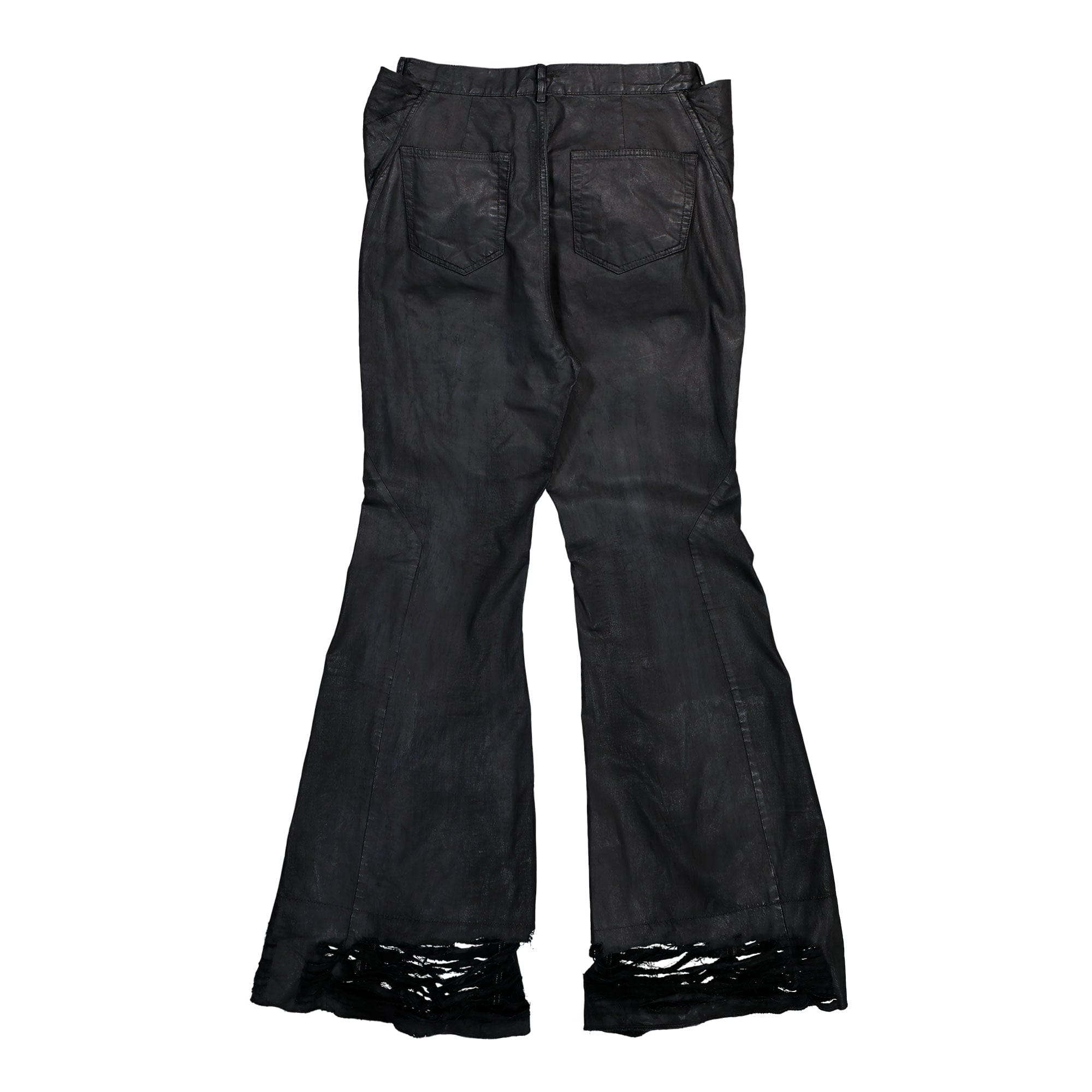 Rick Owens Slivered Bootcut Denim Pants