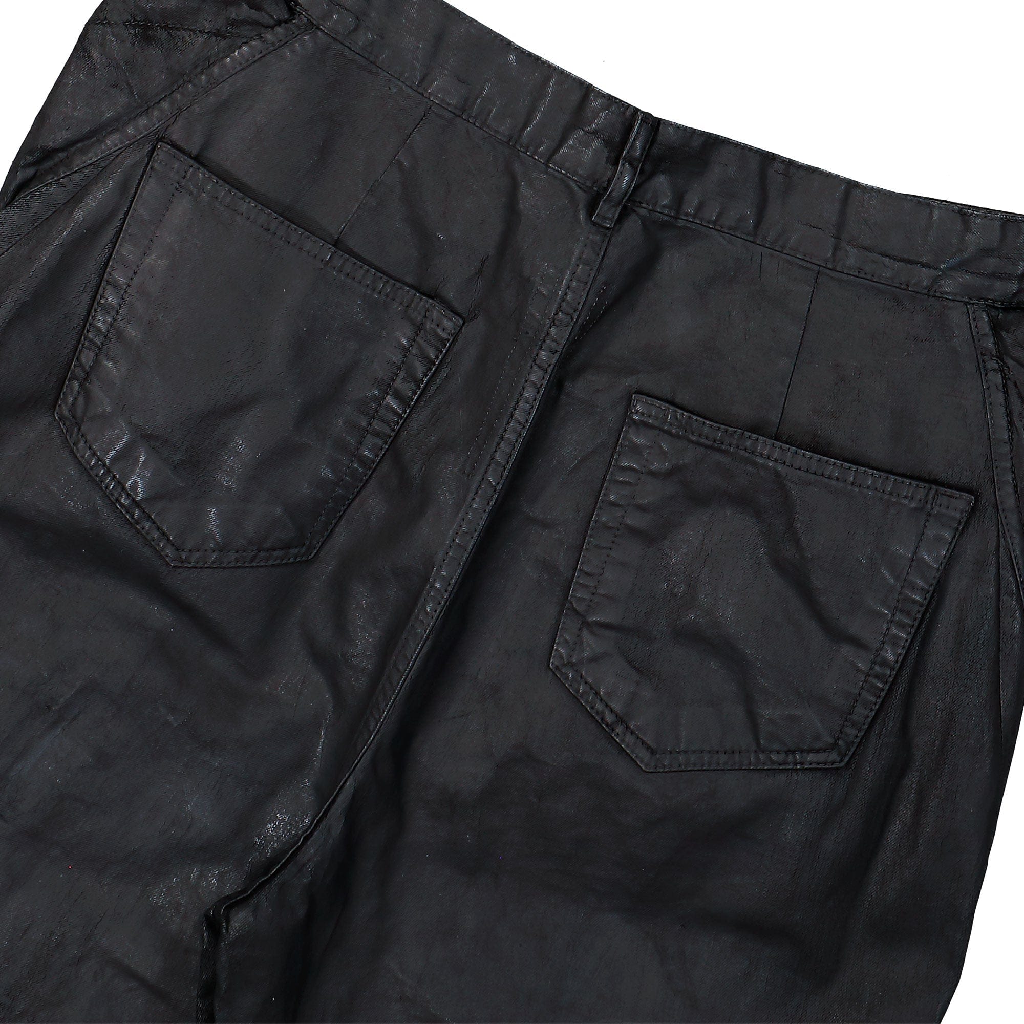 Rick Owens Slivered Bootcut Denim Pants