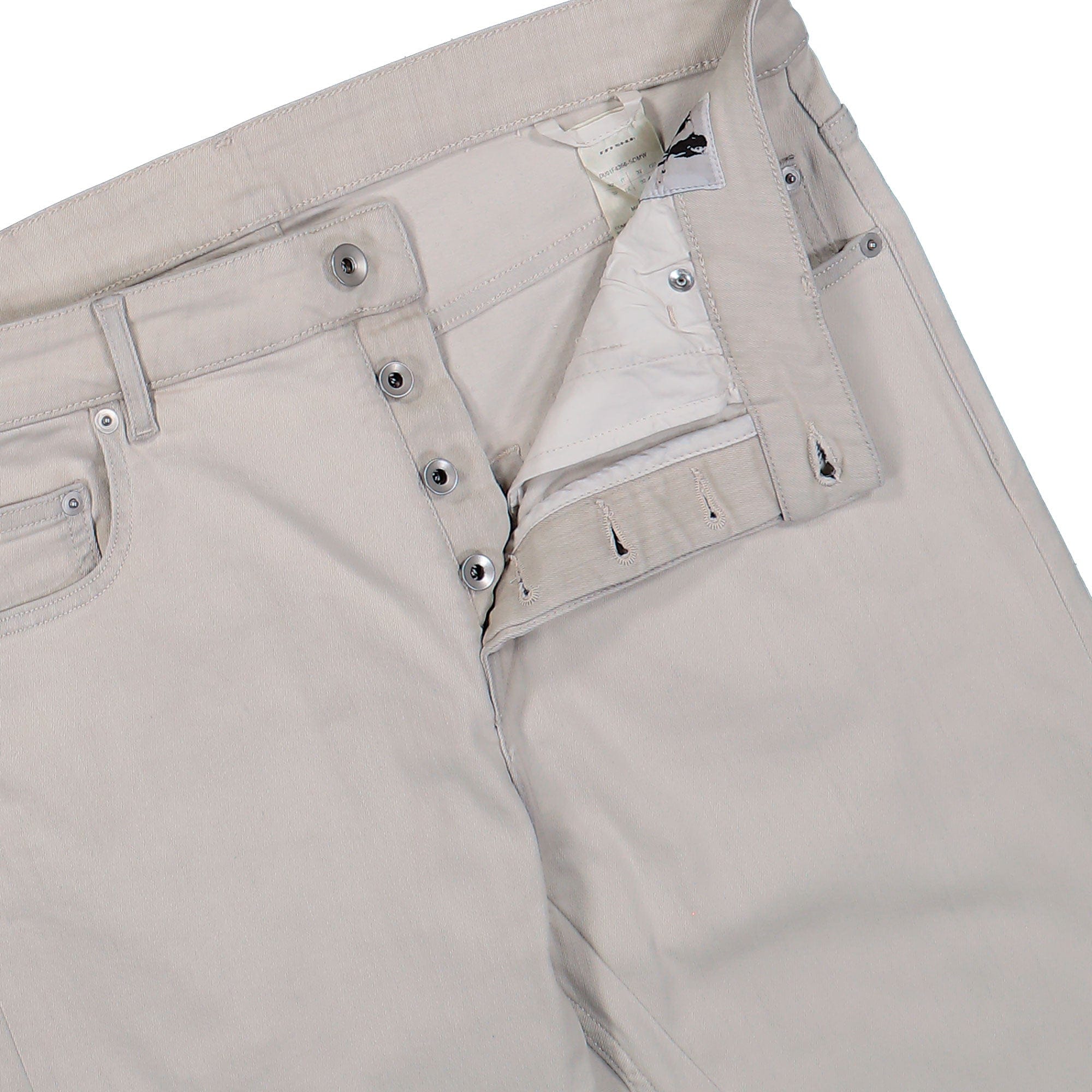 Rick Owens Detroit Cut Denim Pants