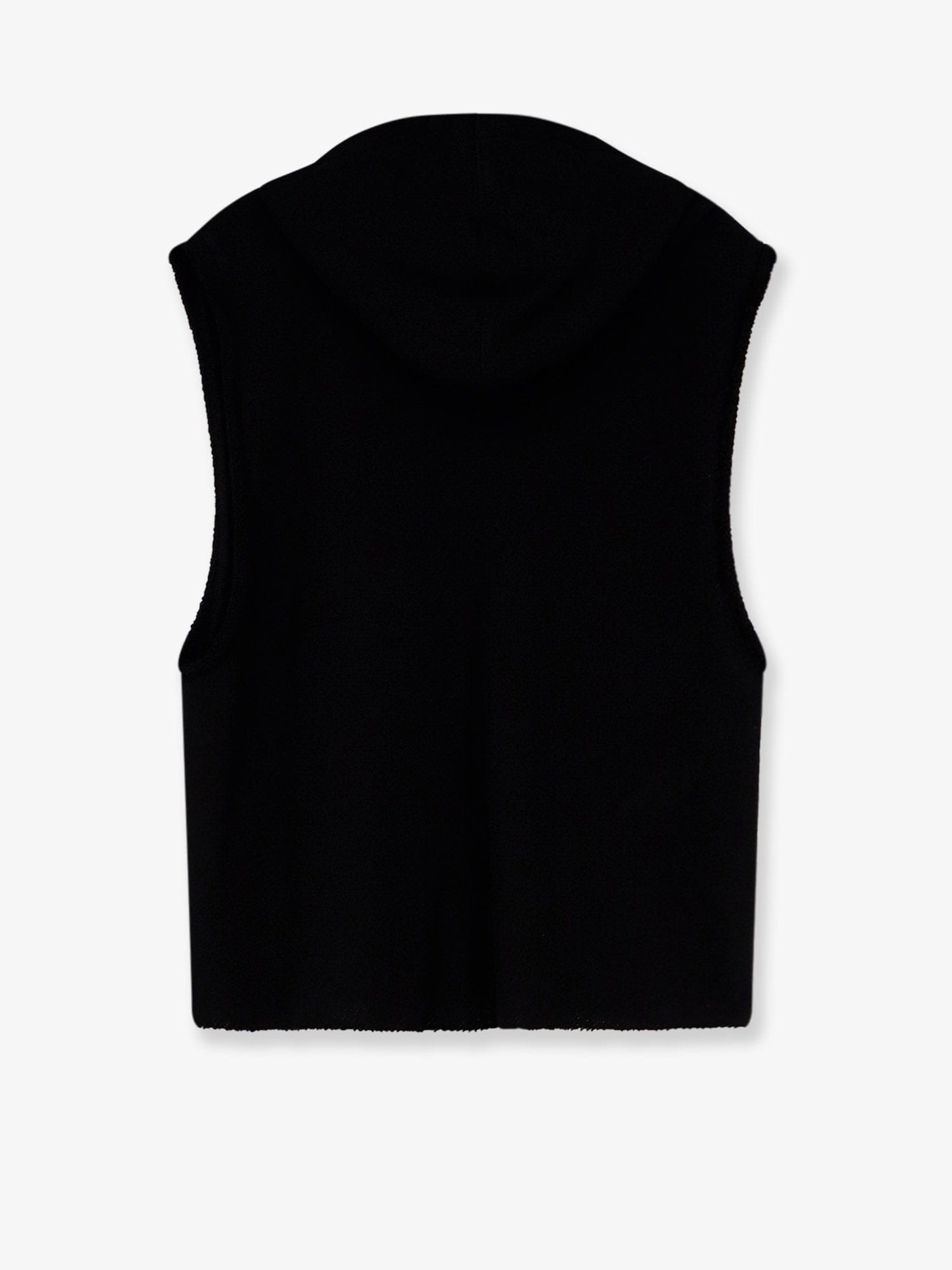RICK OWENS Sleeveless organic cotton sweatshirt