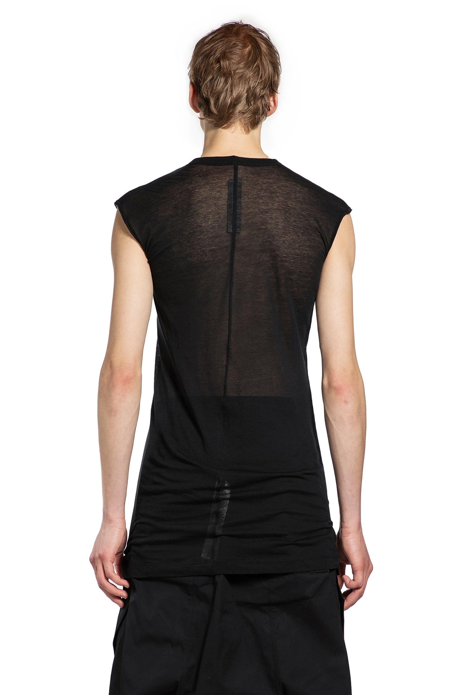 RICK OWENS Temple Deep V LS T