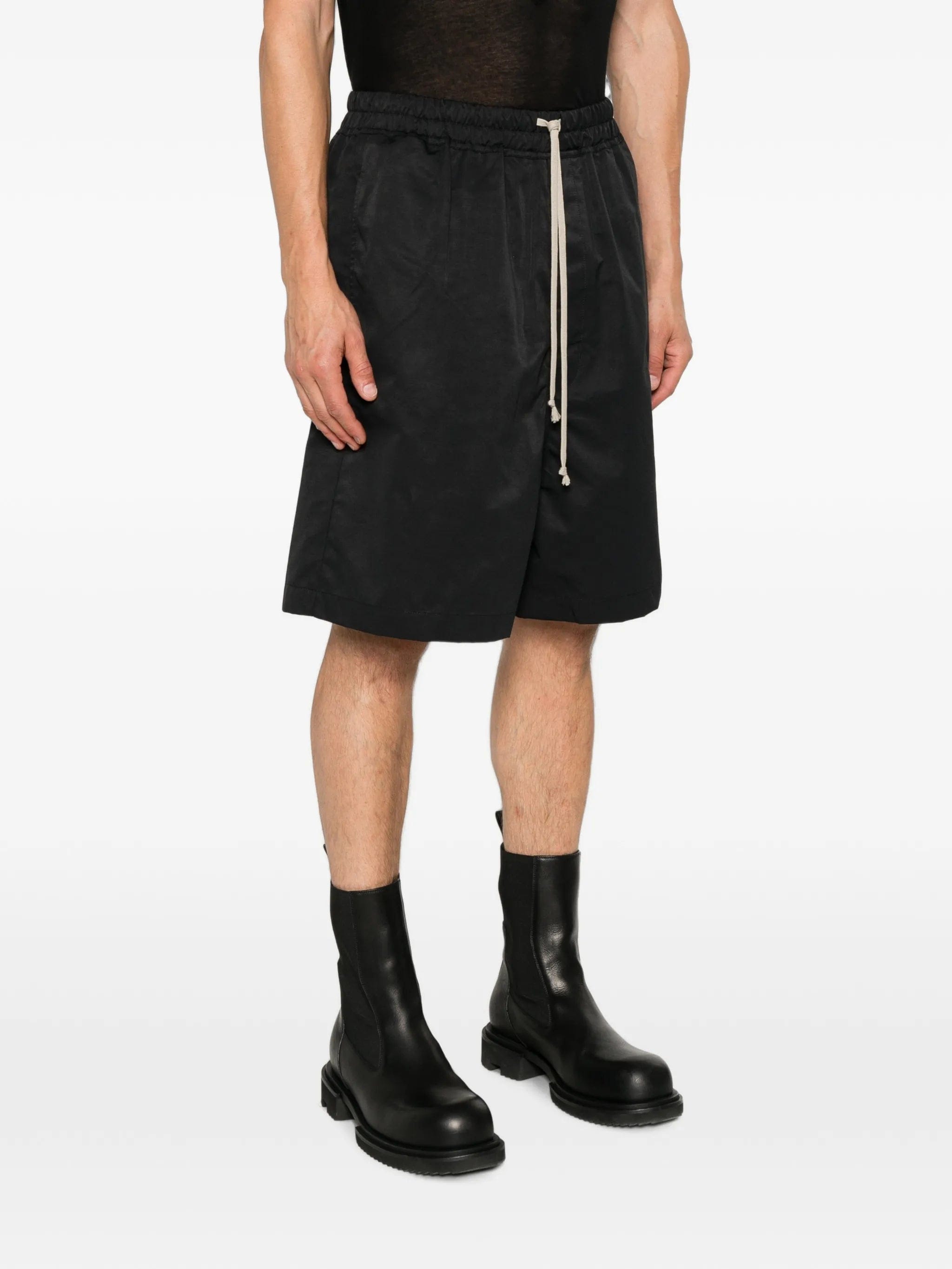 Rick Owens drawstring - waist drop - crotch shorts