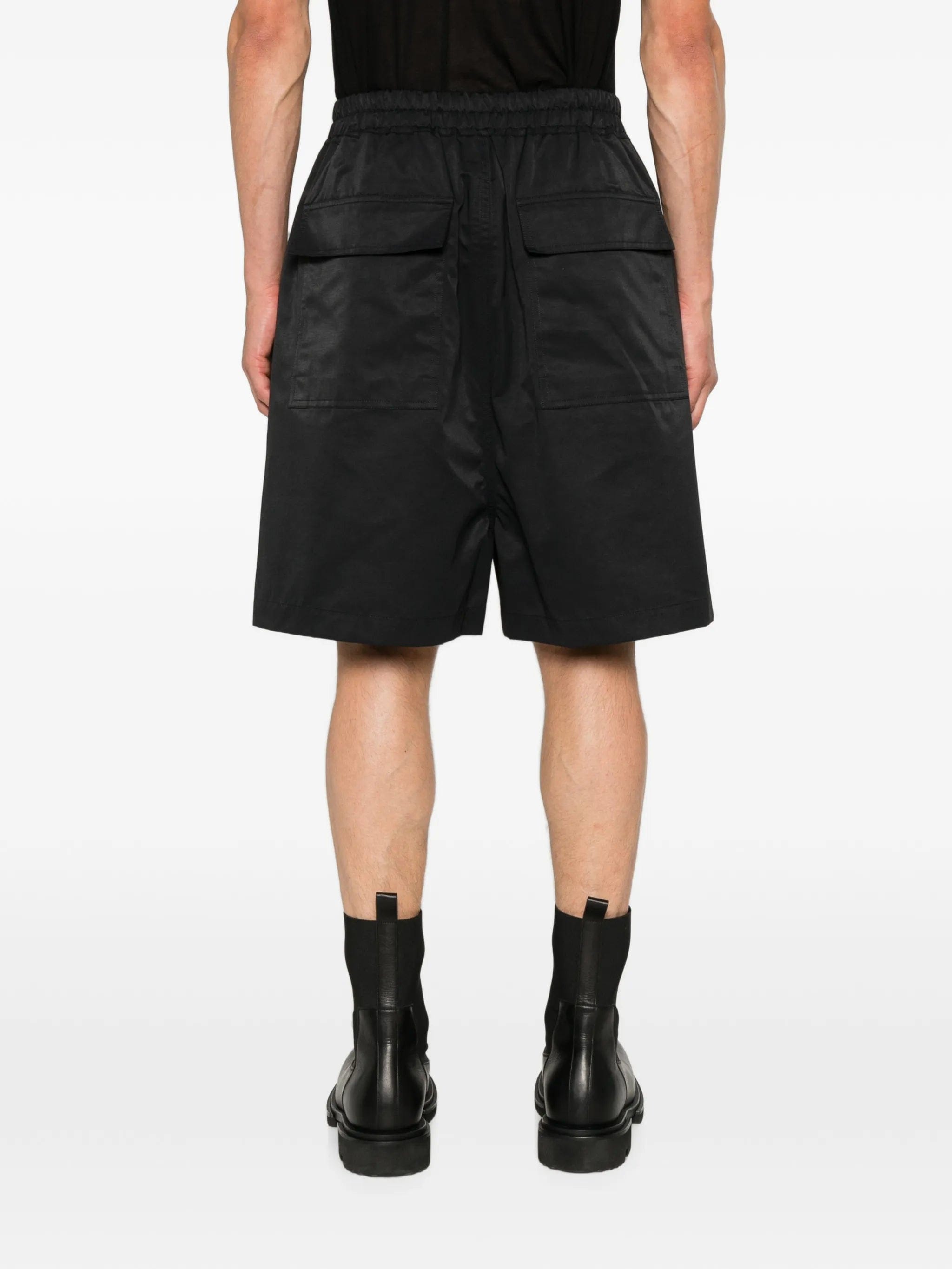 Rick Owens drawstring - waist drop - crotch shorts