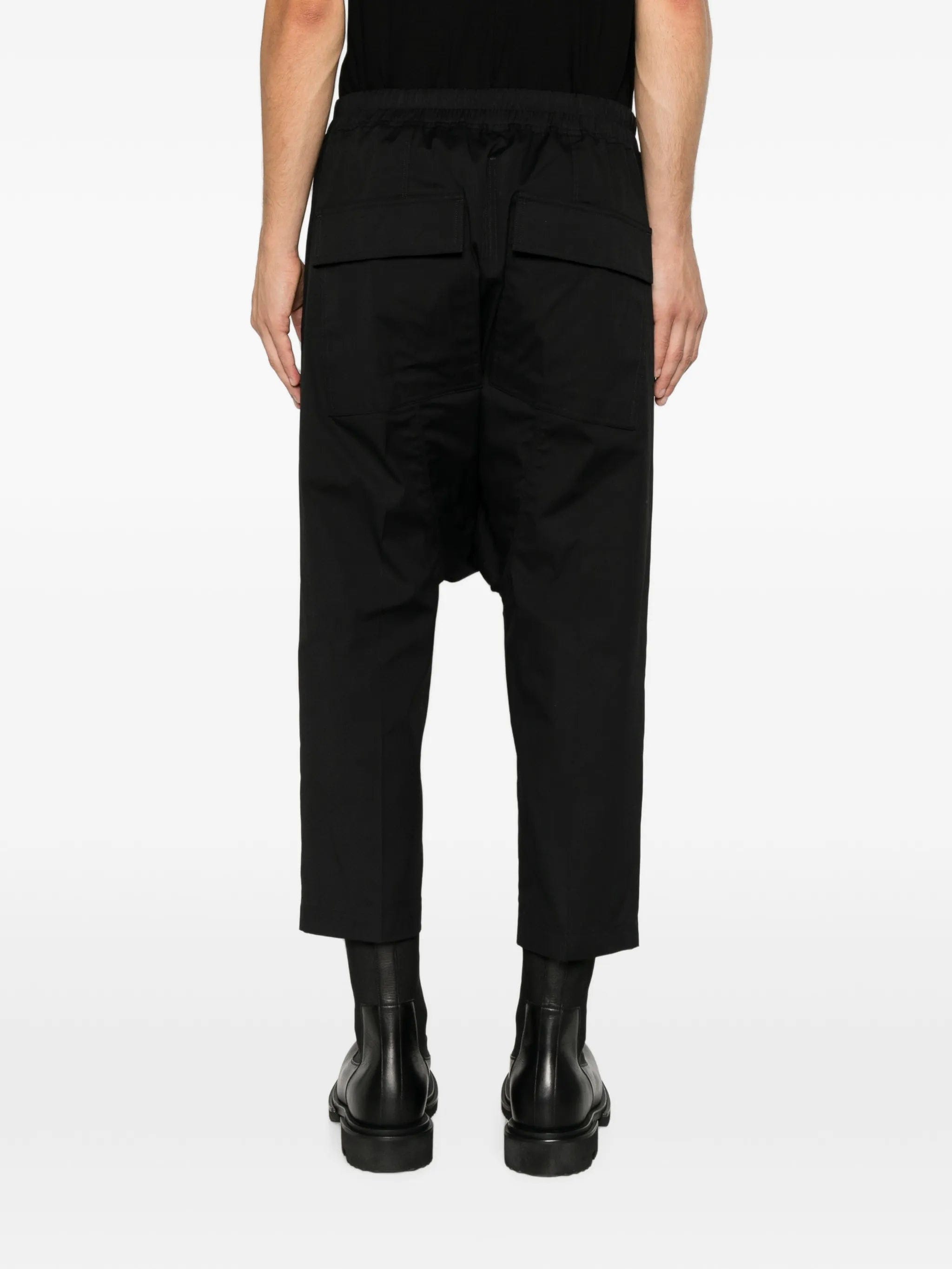 Rick Owens drawstring cropped trousers