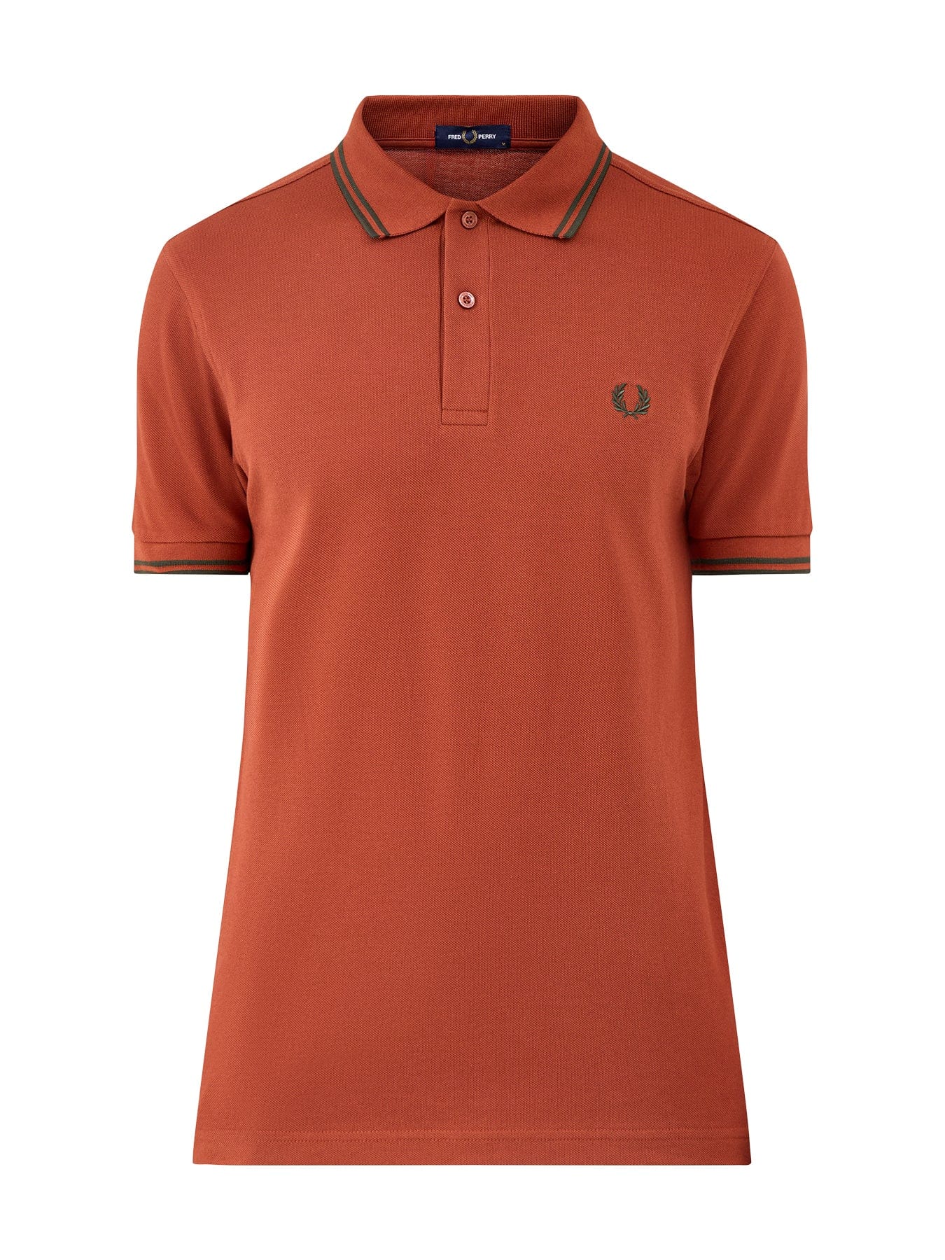 Fred Perry Twin Tipped Polo Shirt Red