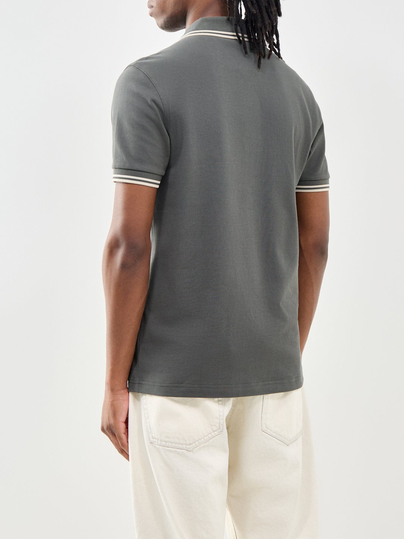 Fred Perry Twin Tipped Polo Shirt Olive