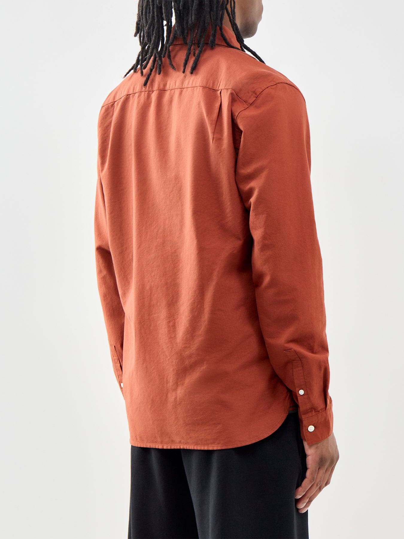Fred Perry Oxford Shirt Red