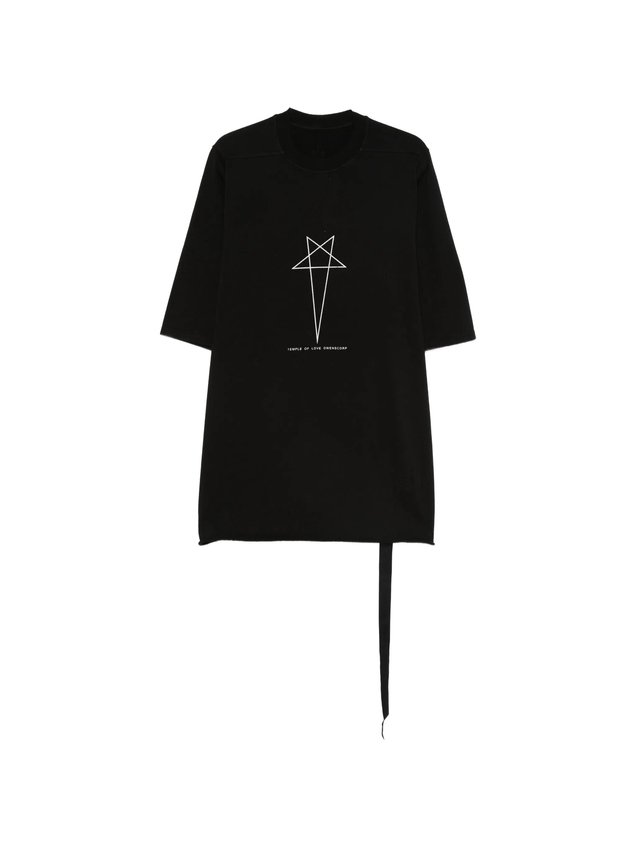 Rick Owens Drkshdw star - print crew - neck T - shirt