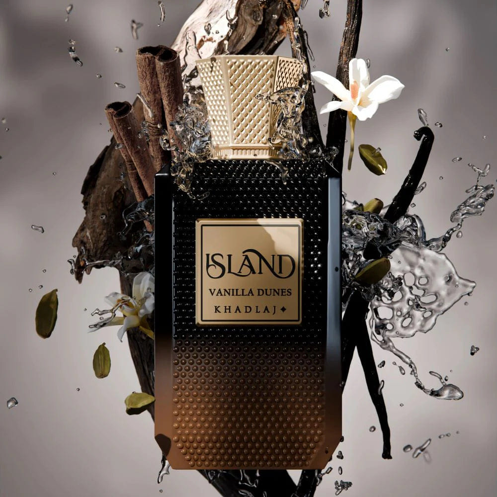 Khadlaj Island Vanilla Dunes Extrait De Parfum for Unisex 100 ml