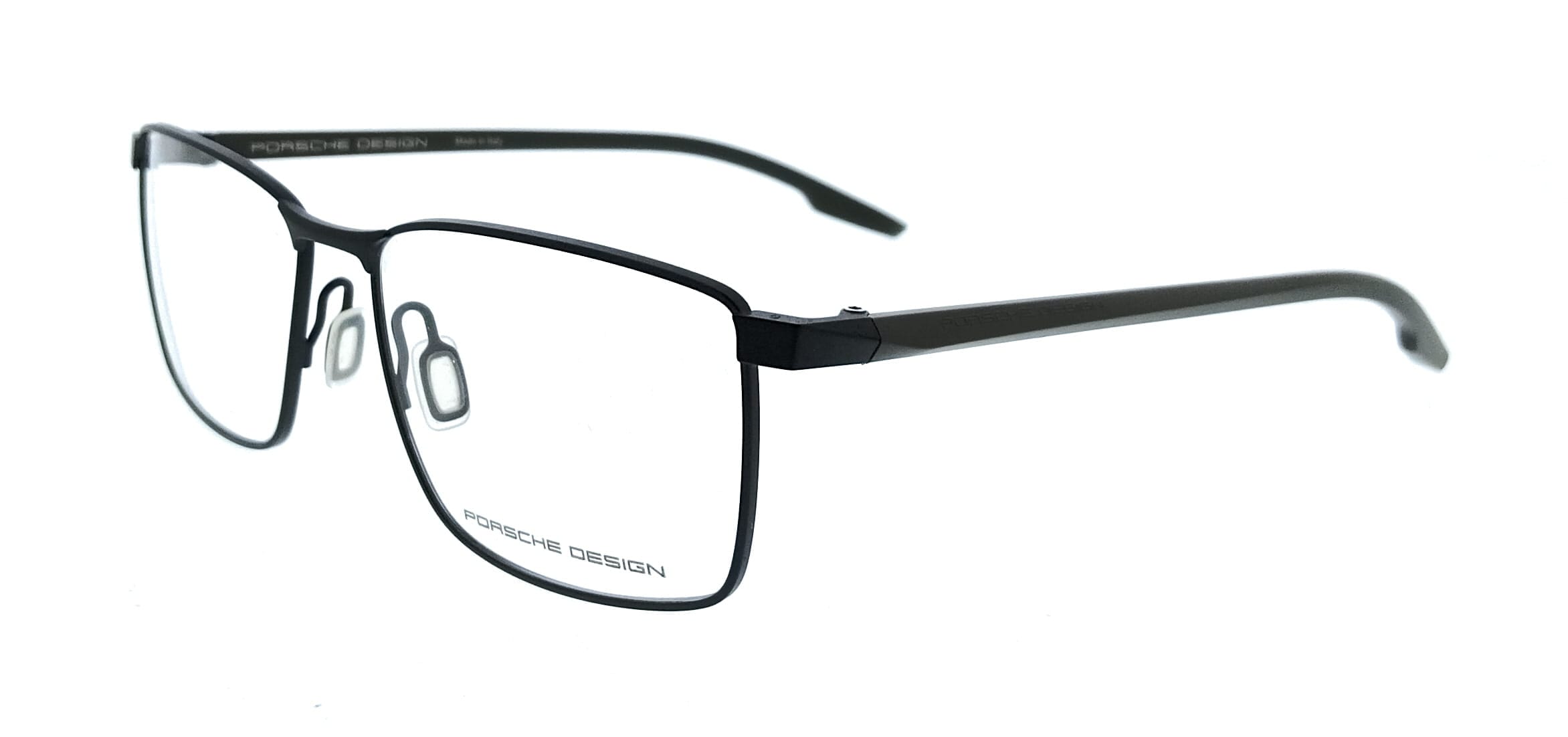 Porsche Design P8733 57D Blue Gray Square Mens Sunglasses