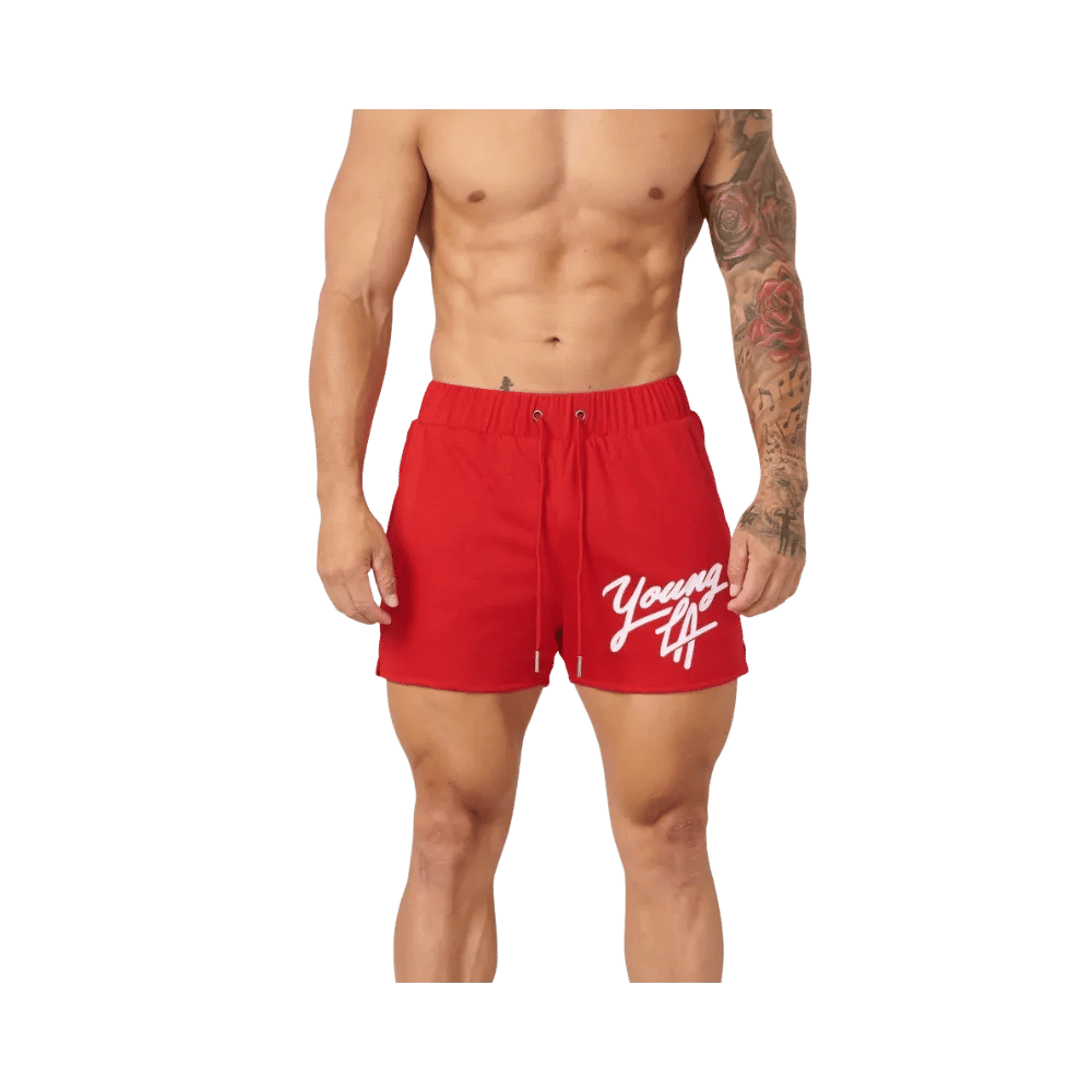 YoungLA Legacy Shorts Red