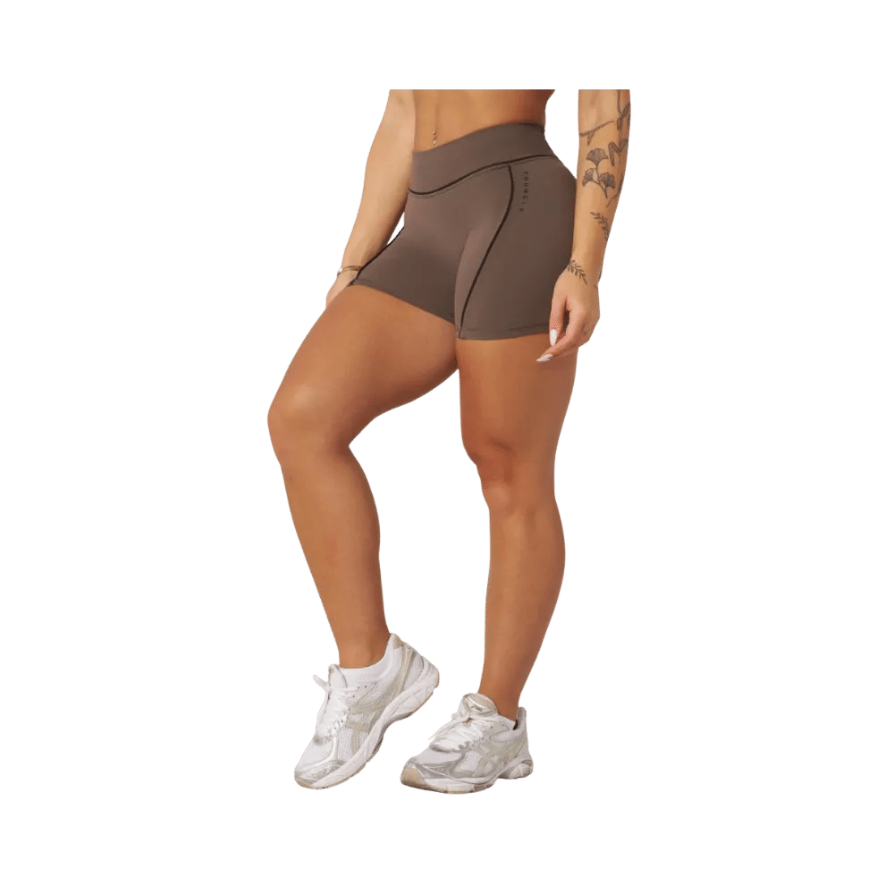 YoungLA Elevate outline Shorts 5" Taupe