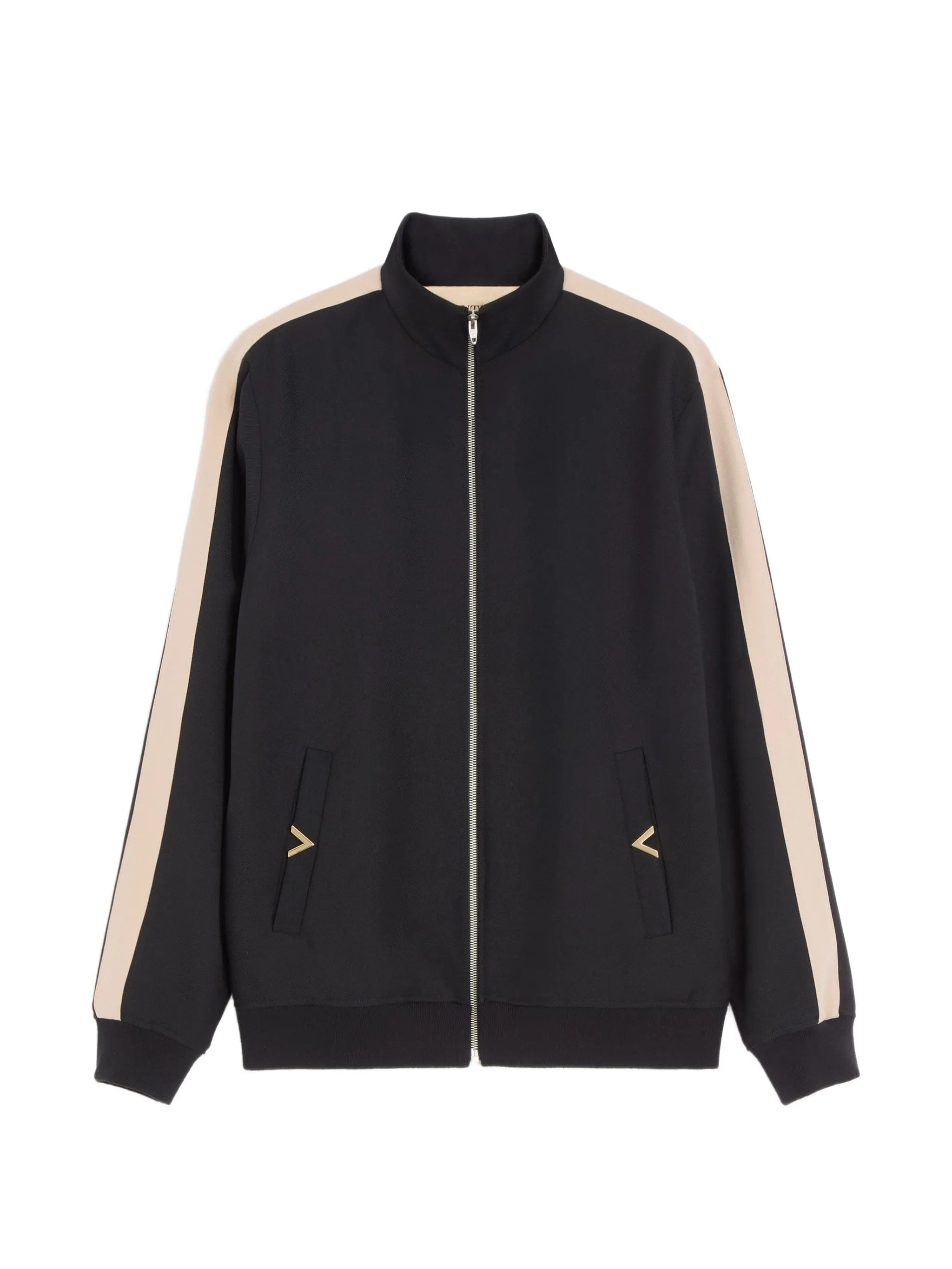 Valentino Garavani VLogo side - stripe sweatshirt