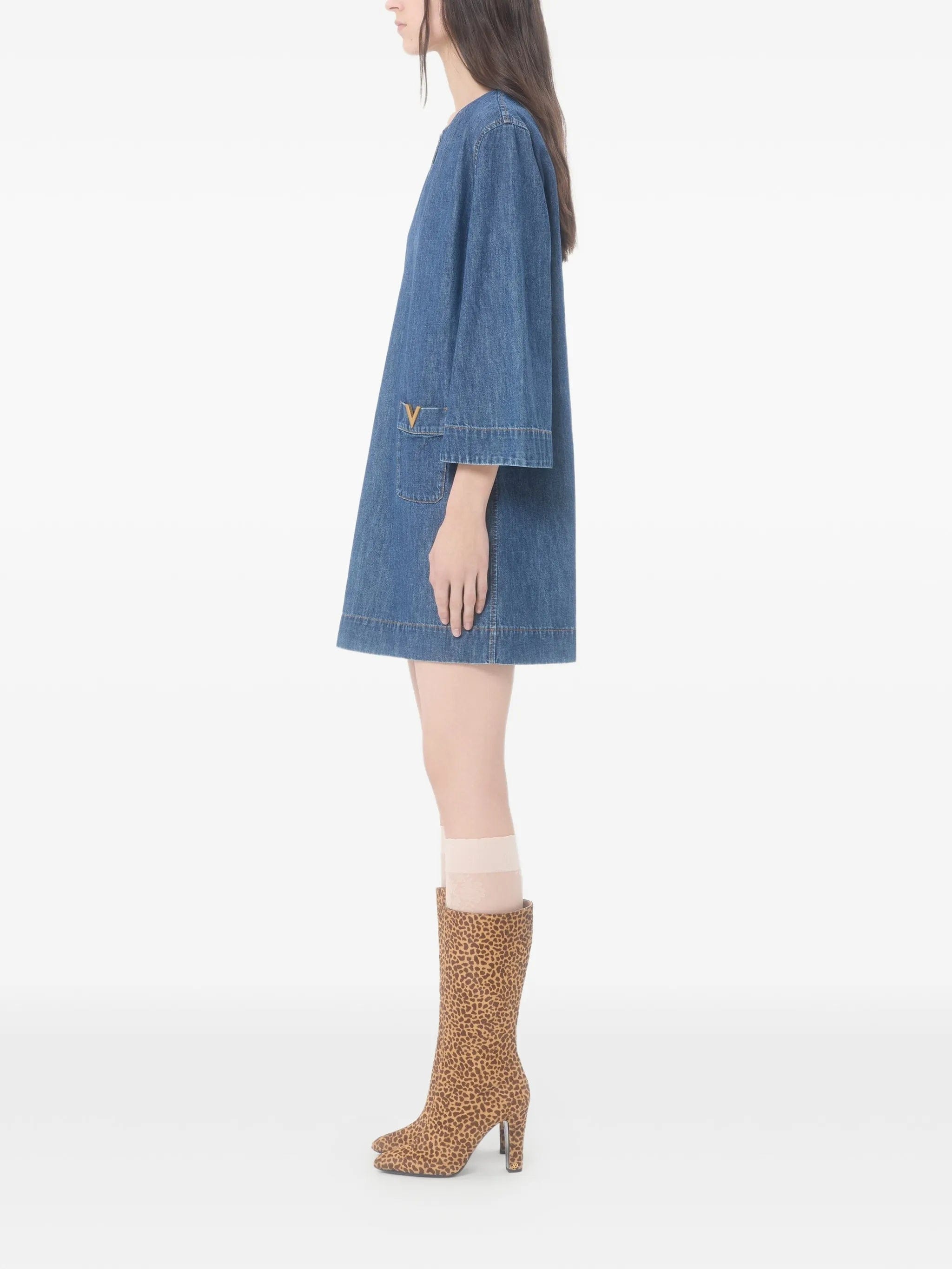 Valentino Garavani mini chambray dress