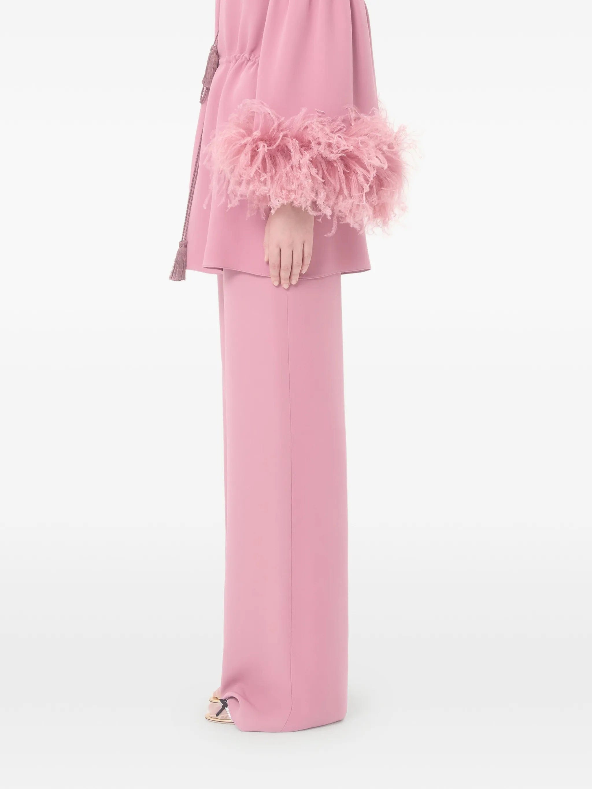 Valentino Garavani Cady Couture elasticated - waistband trousers