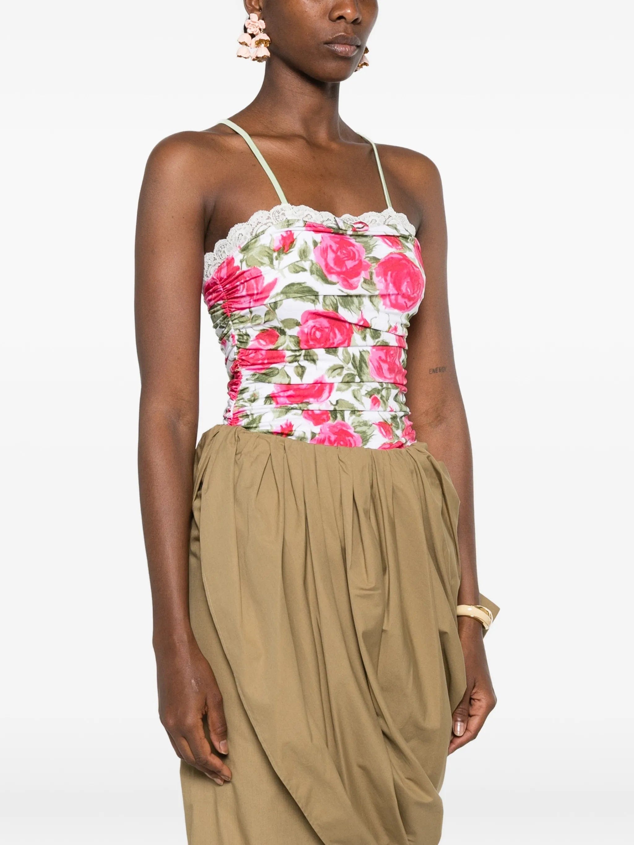 Chloé floral - lace bodysuit