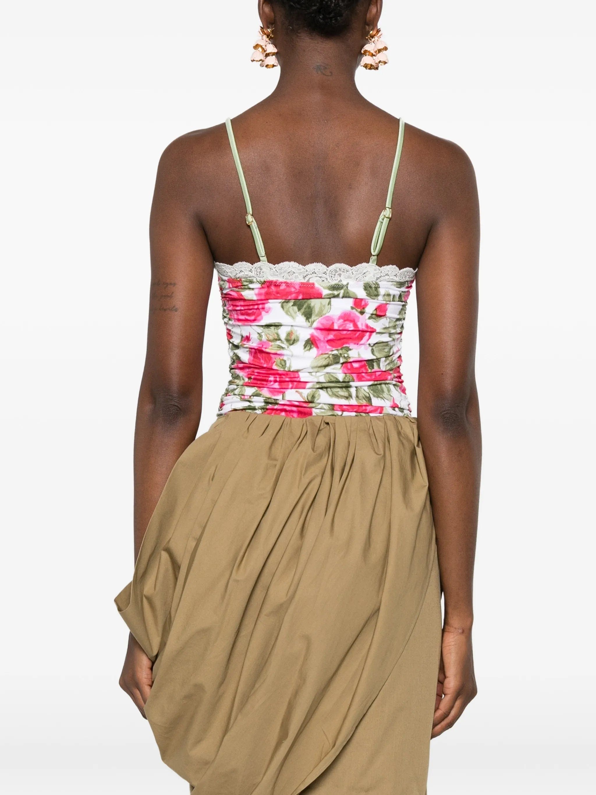 Chloé floral - lace bodysuit