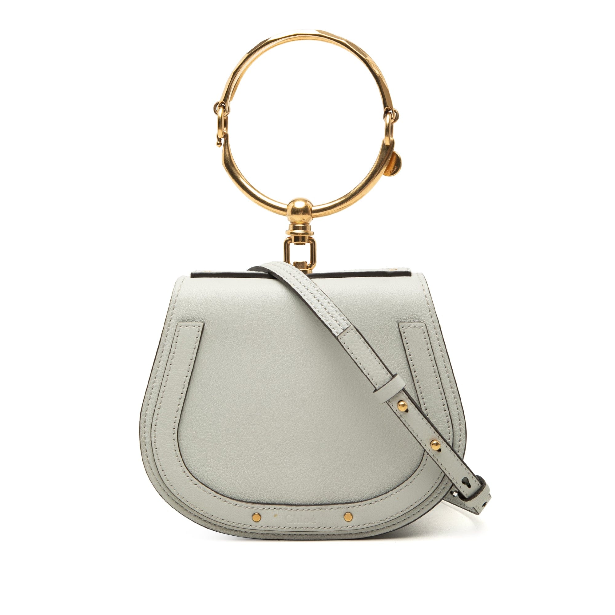 Chloé Small Leather Nile Bracelet Satchel