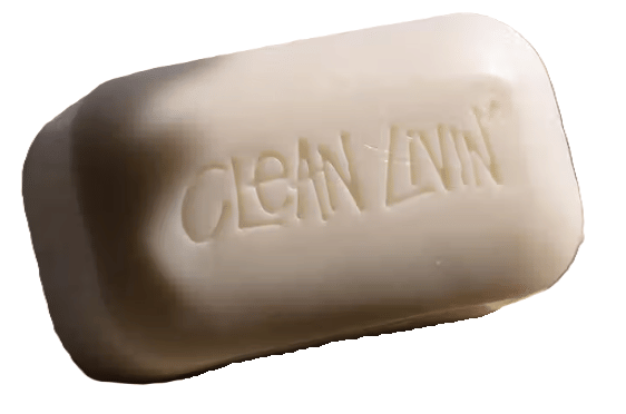 Stussy Clean Livin' Bar Soap White