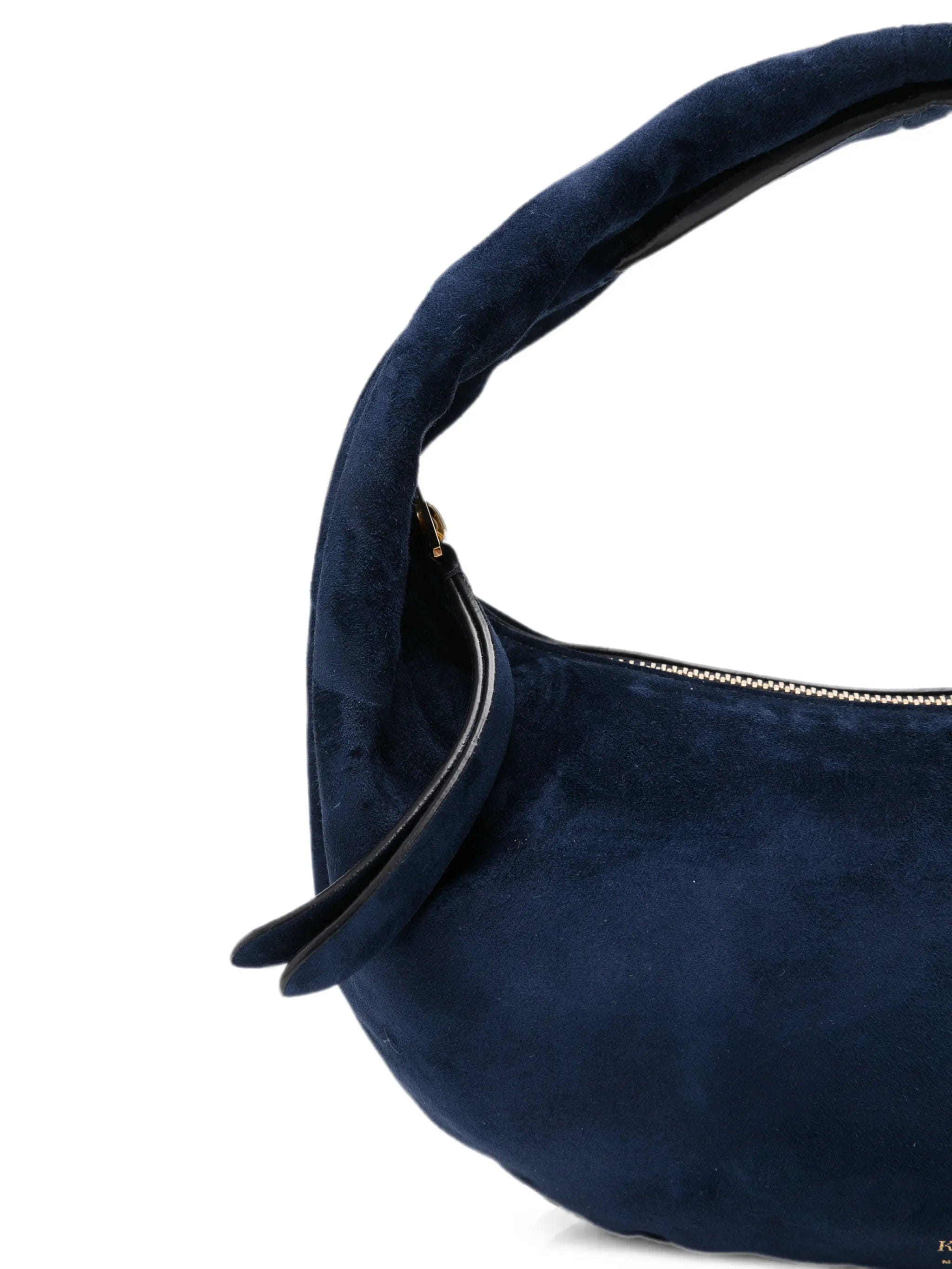 Khaite Olivia suede shoulder bag