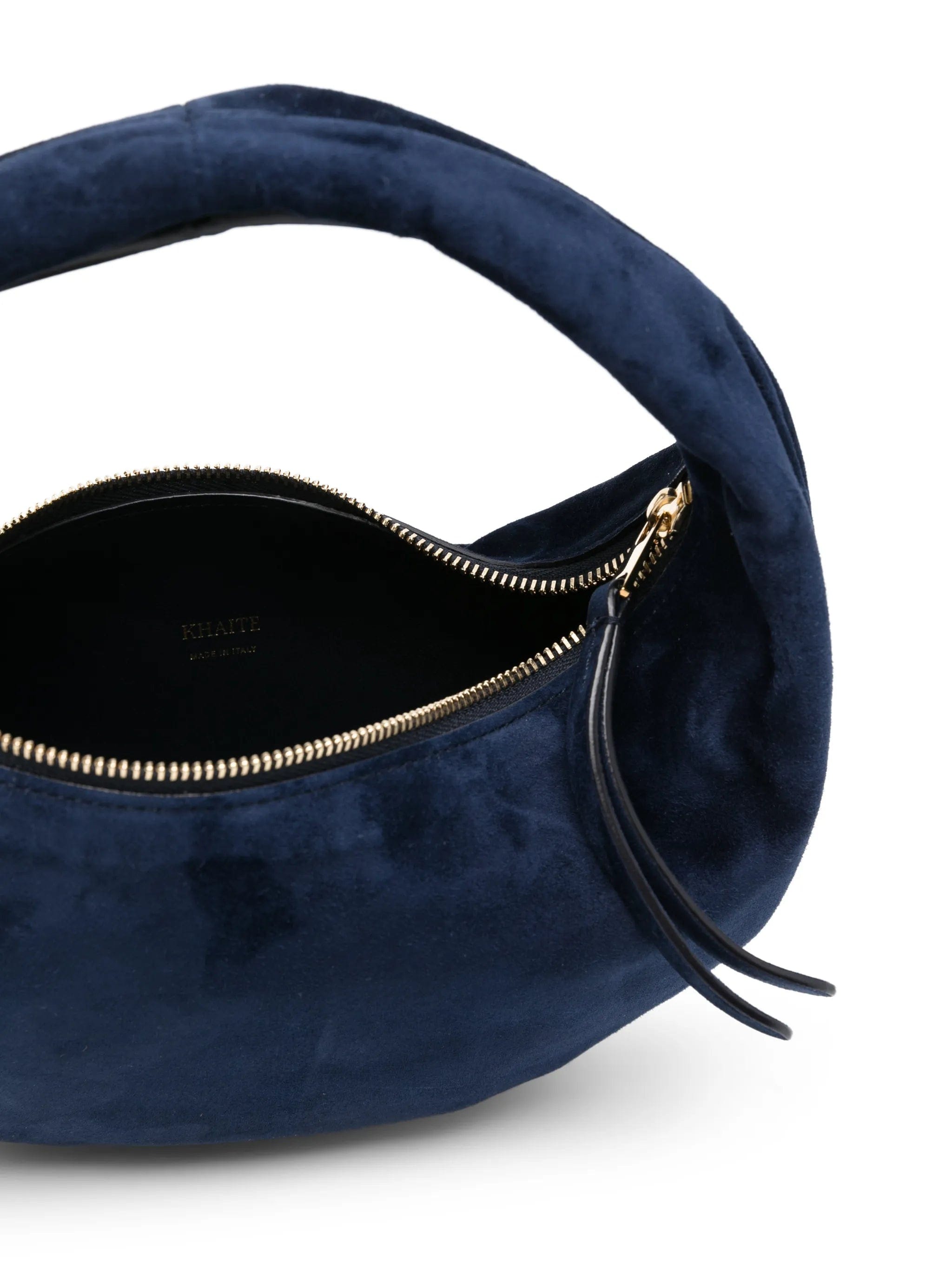 Khaite Olivia suede shoulder bag