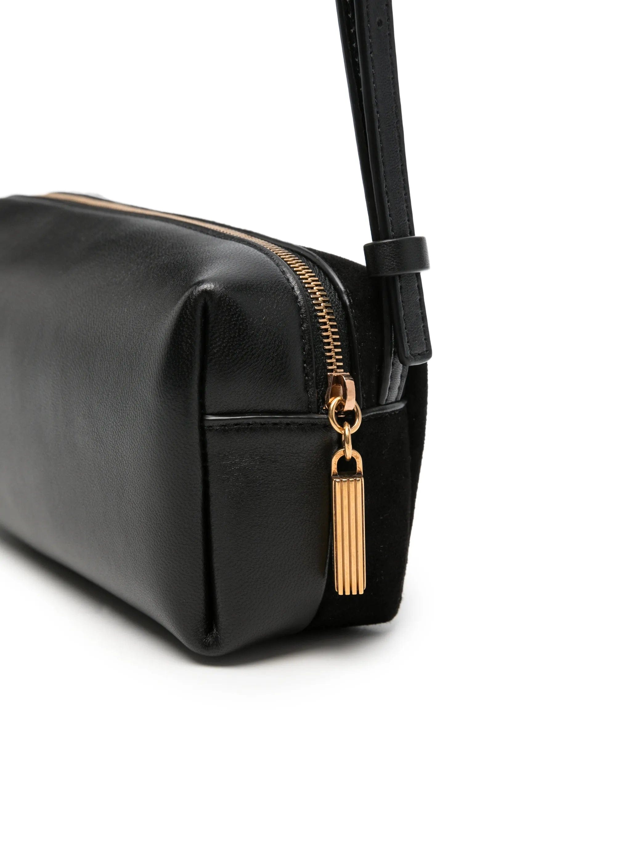 Khaite mini Kye logo - print cross body bag