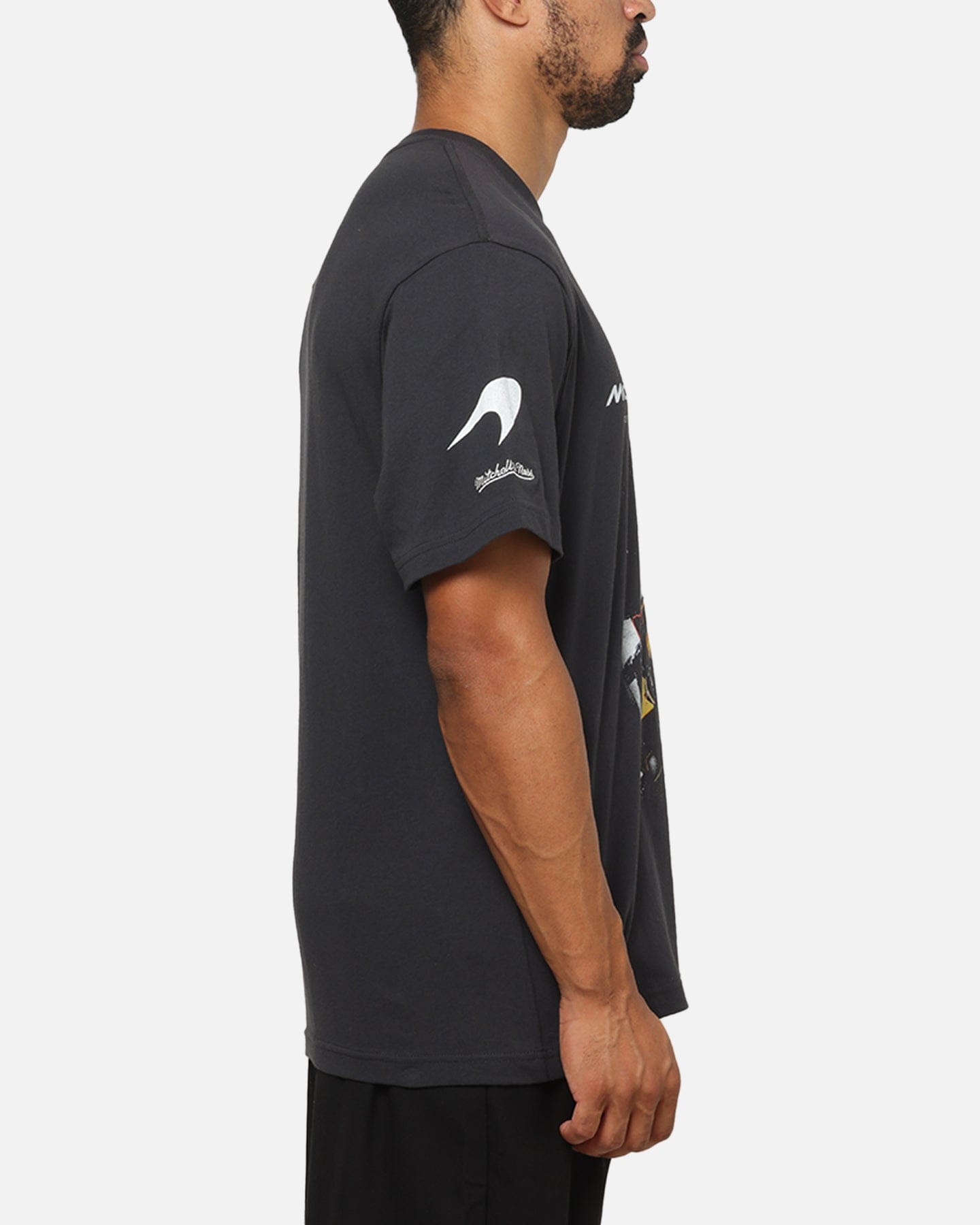 Mitchell & NESS x Mclaren F1 Team Birdseye Apex T - Shirt Washed Black