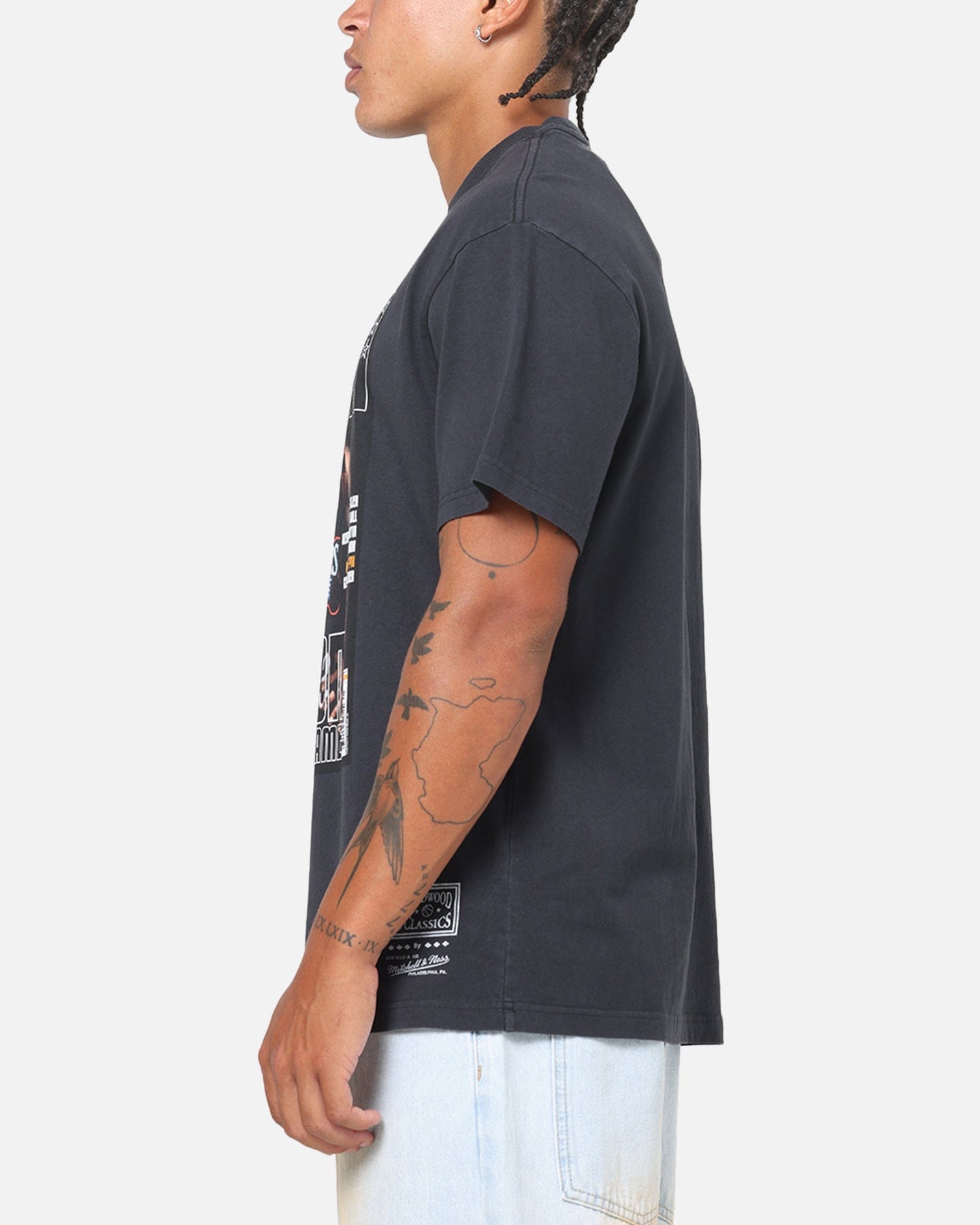 Mitchell & NESS Allen Iverson Slam T - Shirt Washed Black