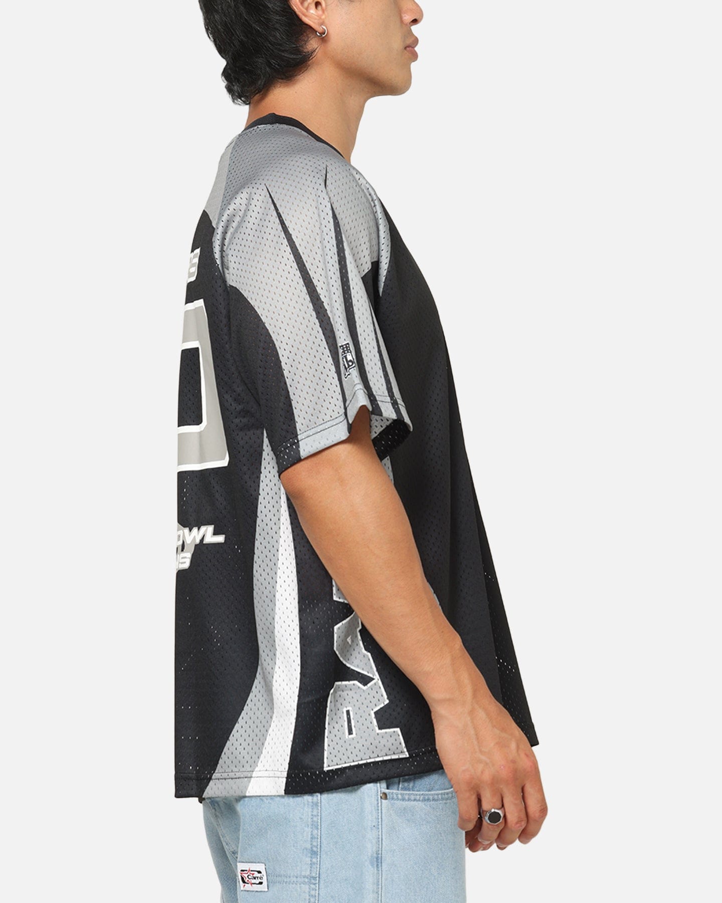 Mitchell & NESS Las Vegas Raiders Warehouse Rave Jersey Black/Grey/White