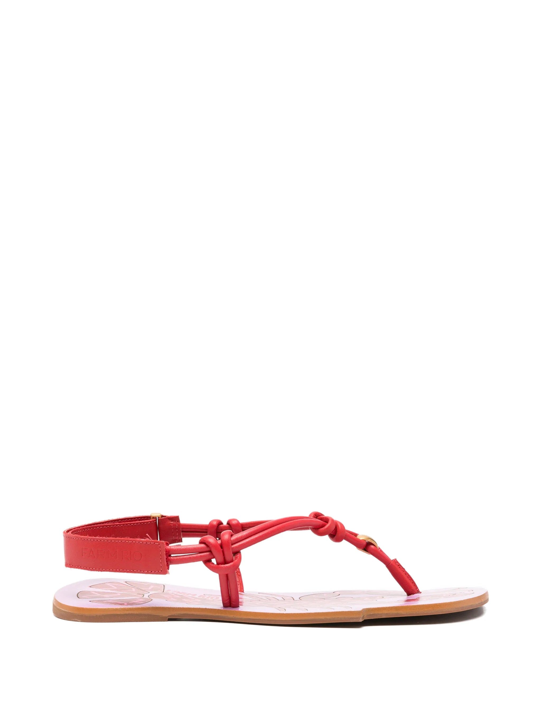 FARM Rio lobster knotted - strap sandals