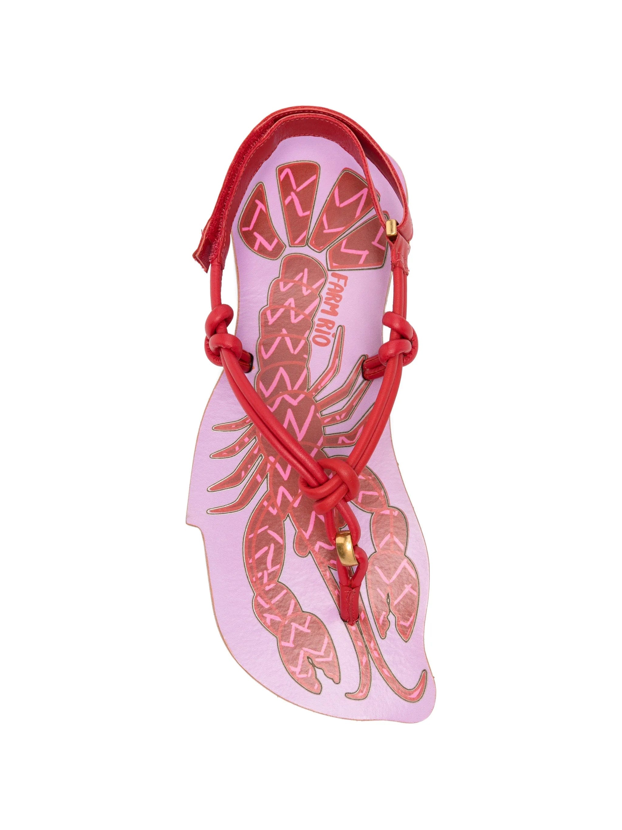 FARM Rio lobster knotted - strap sandals