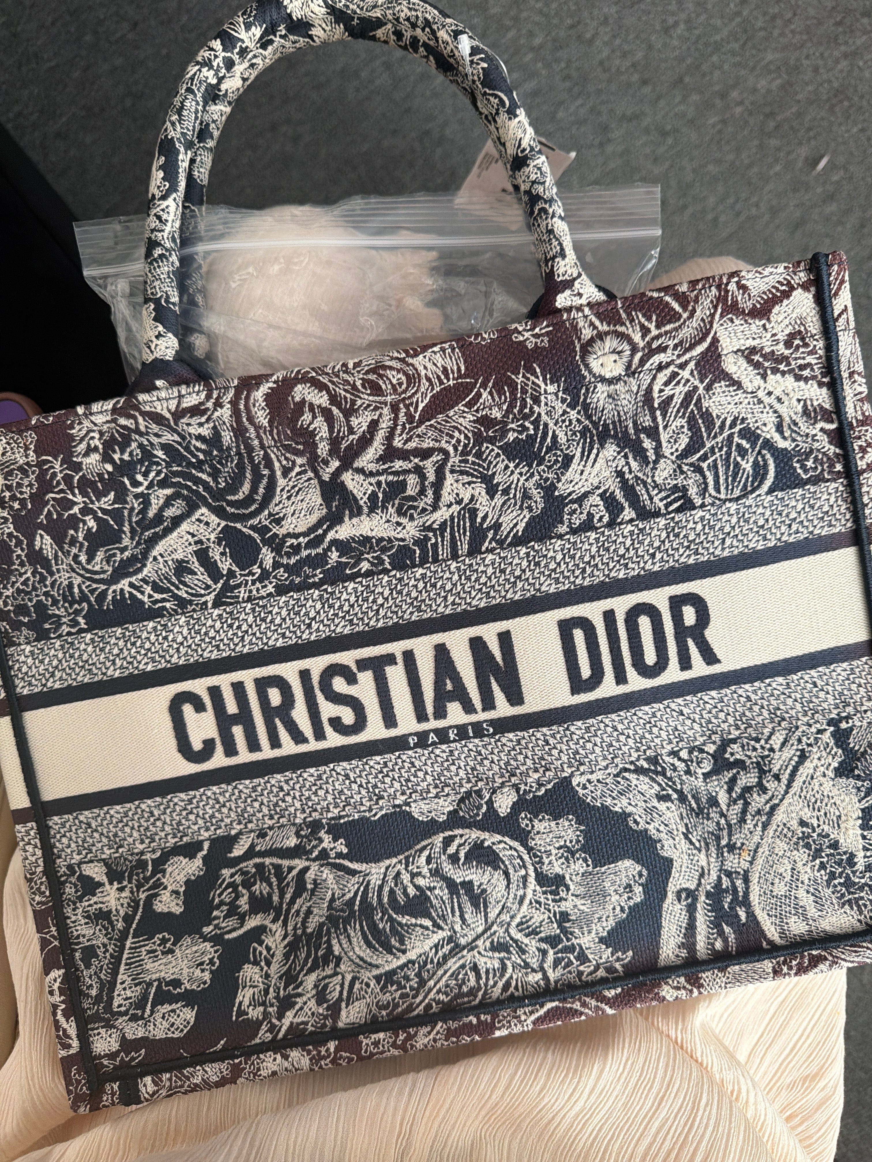 Luxury Promise Book tote medium toile print 3jkvocyoutk AKC0665