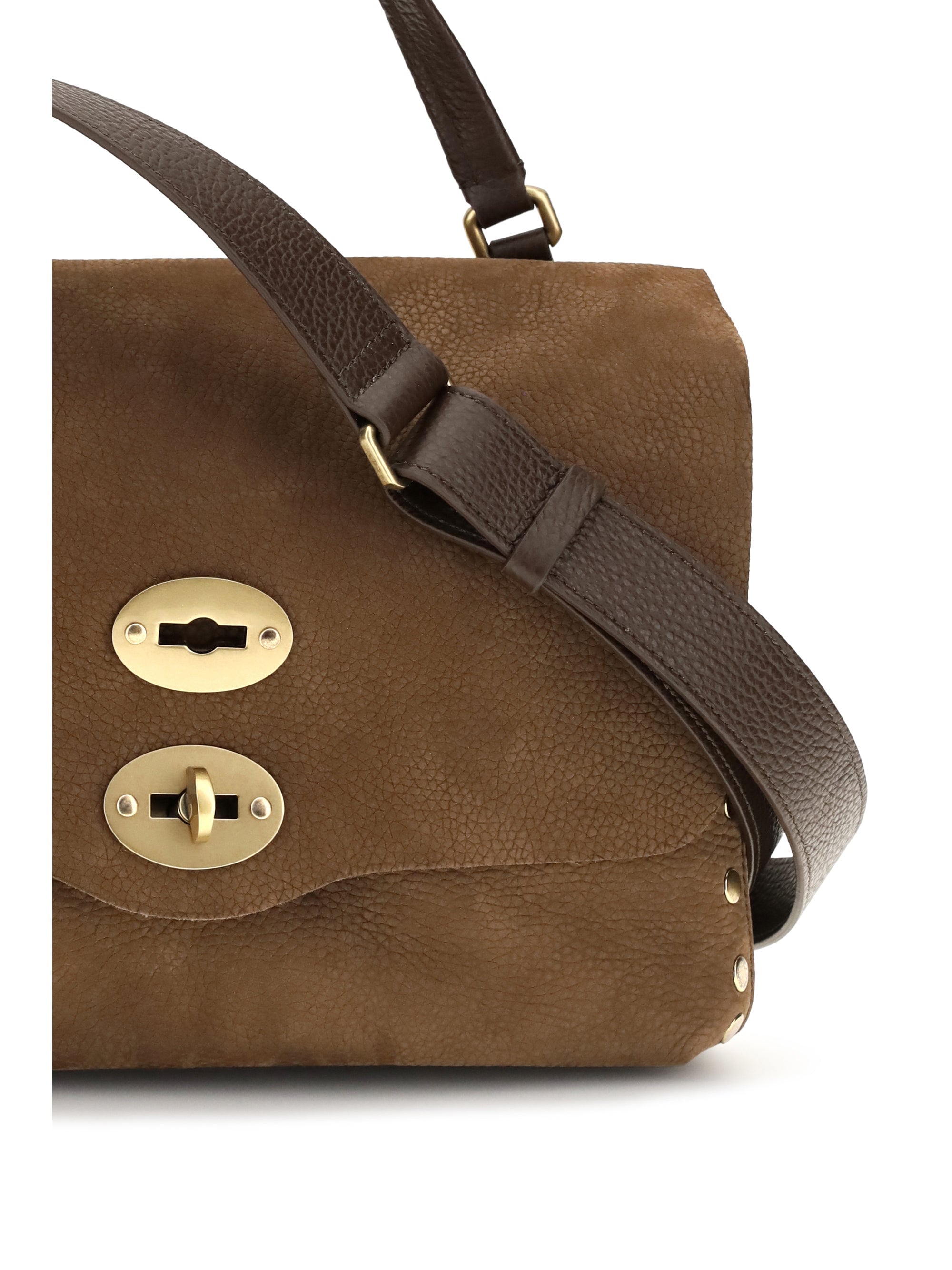 Zanellato Postina Jones Shoulder Bag — Brown