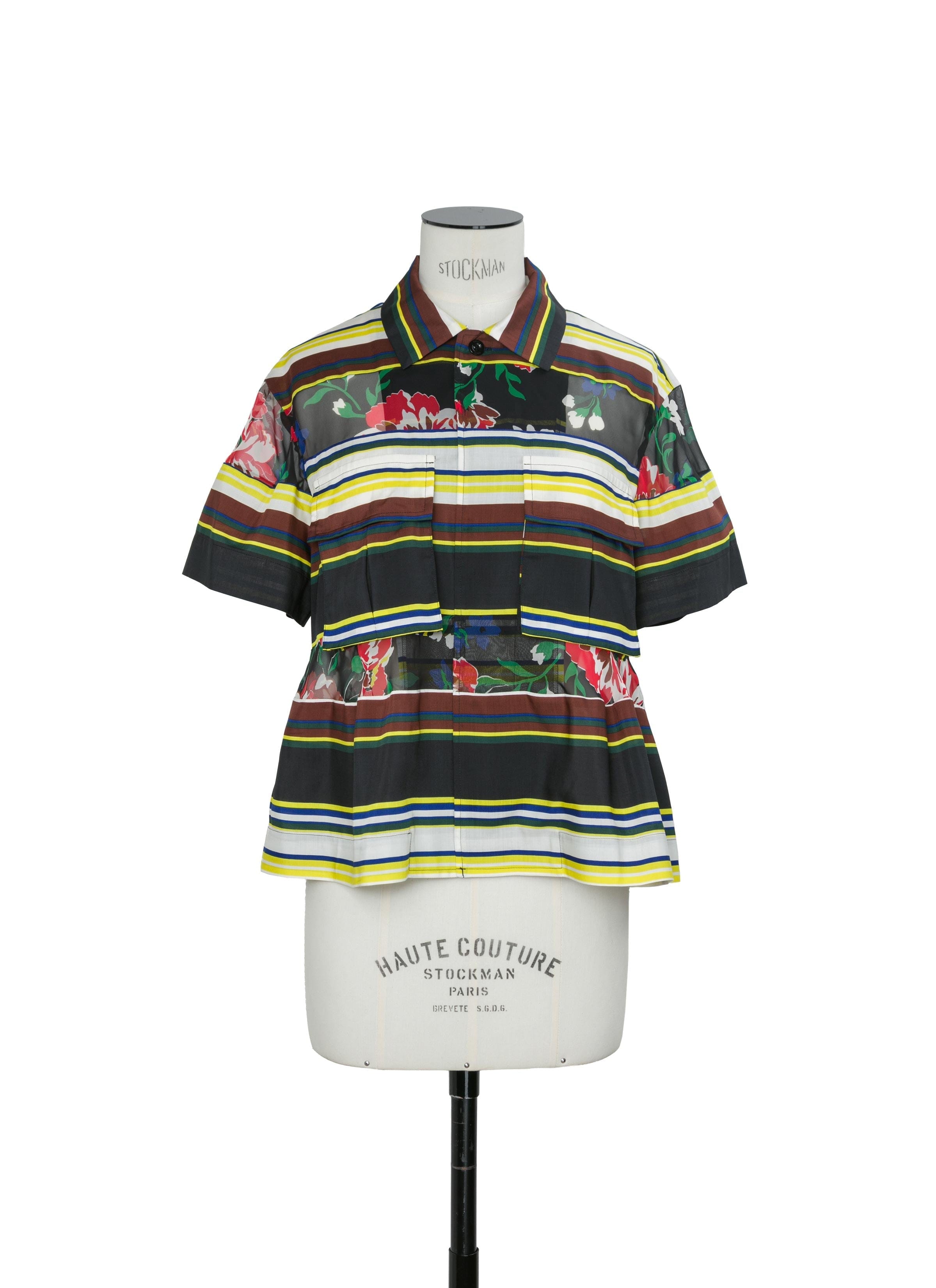 Sacai Pattern Mix Shirt