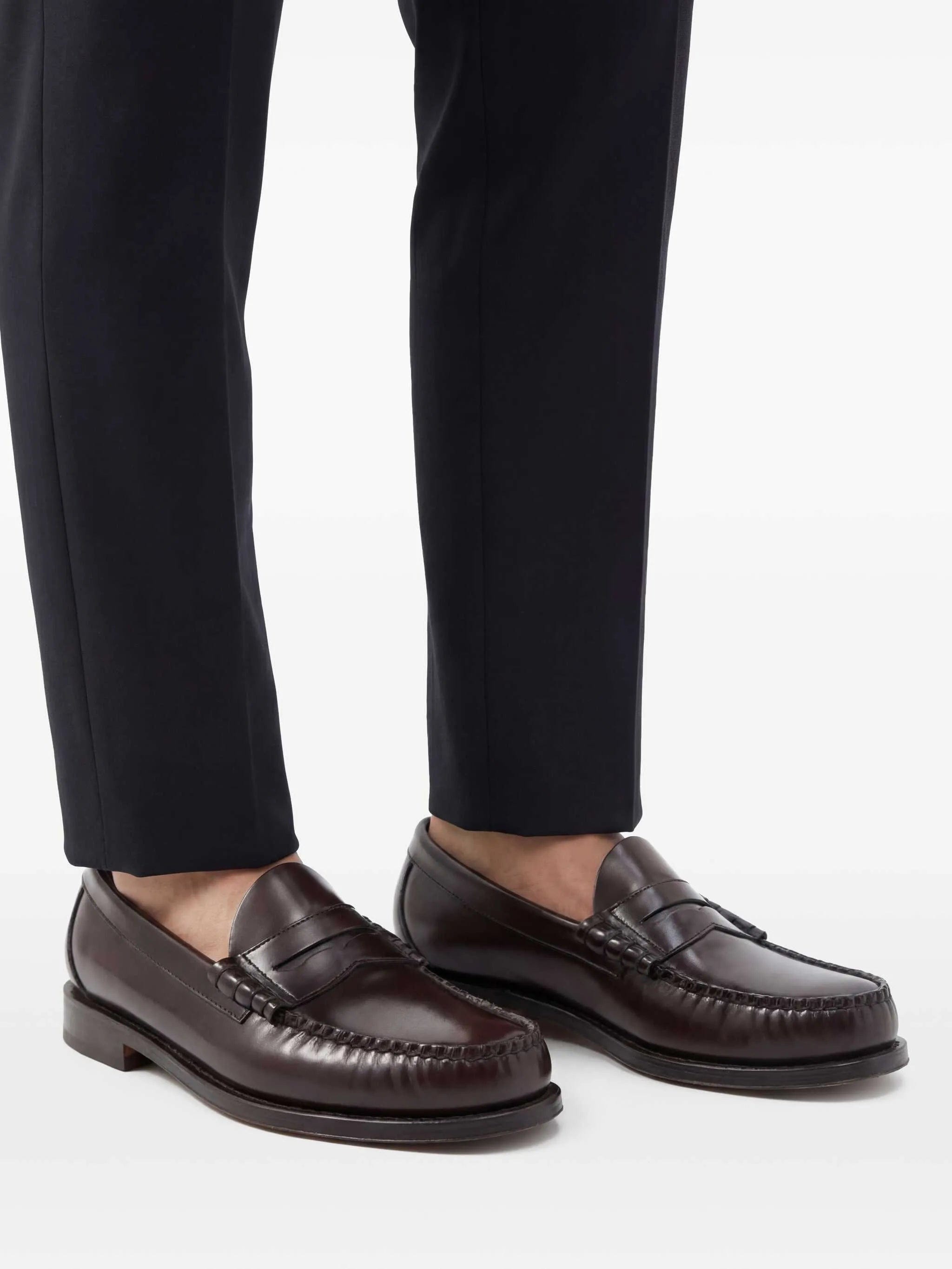 G.h.bass Weejuns Larson leather penny loafers