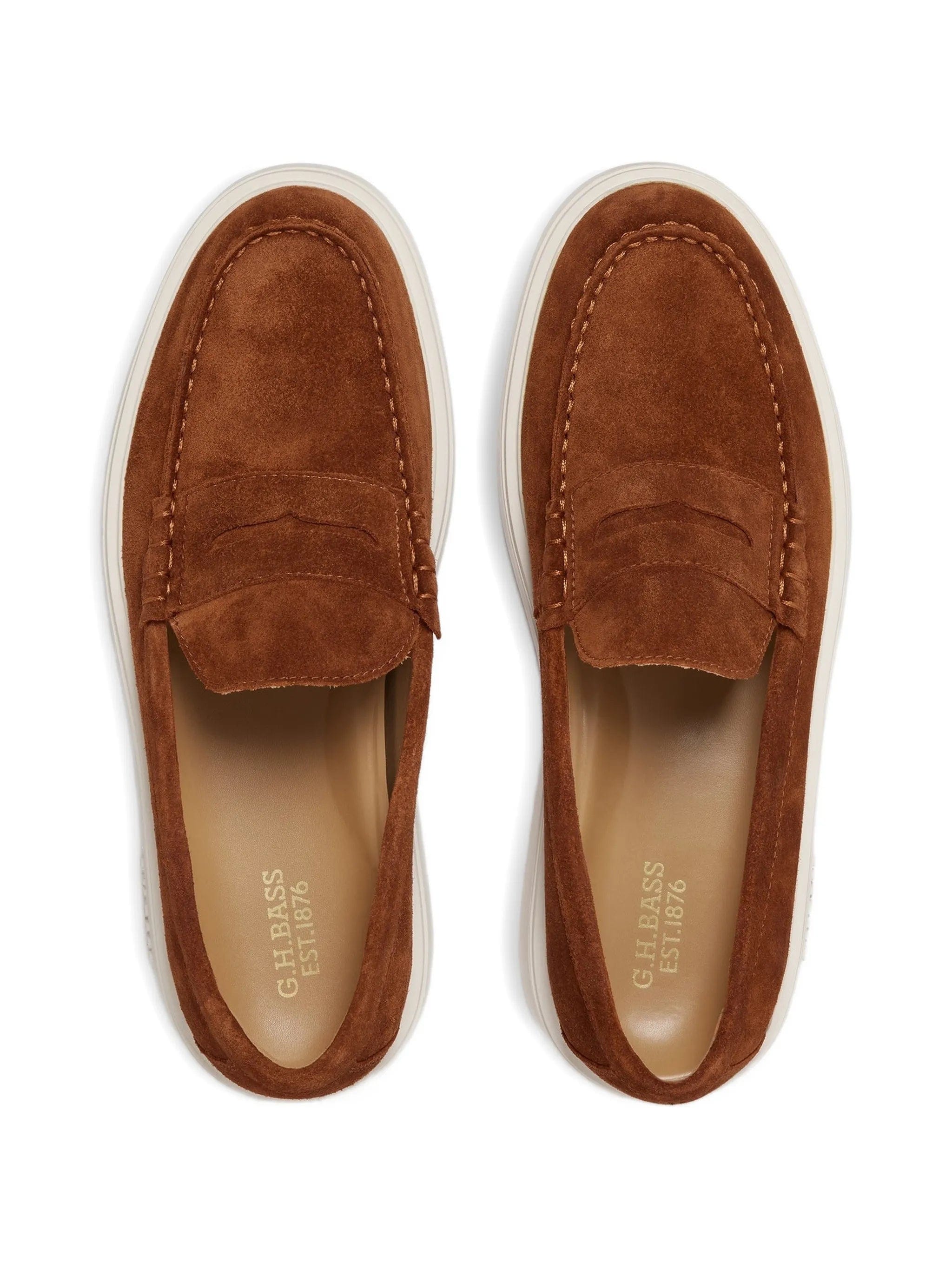 G.h.bass Bosco Cupsole penny loafers