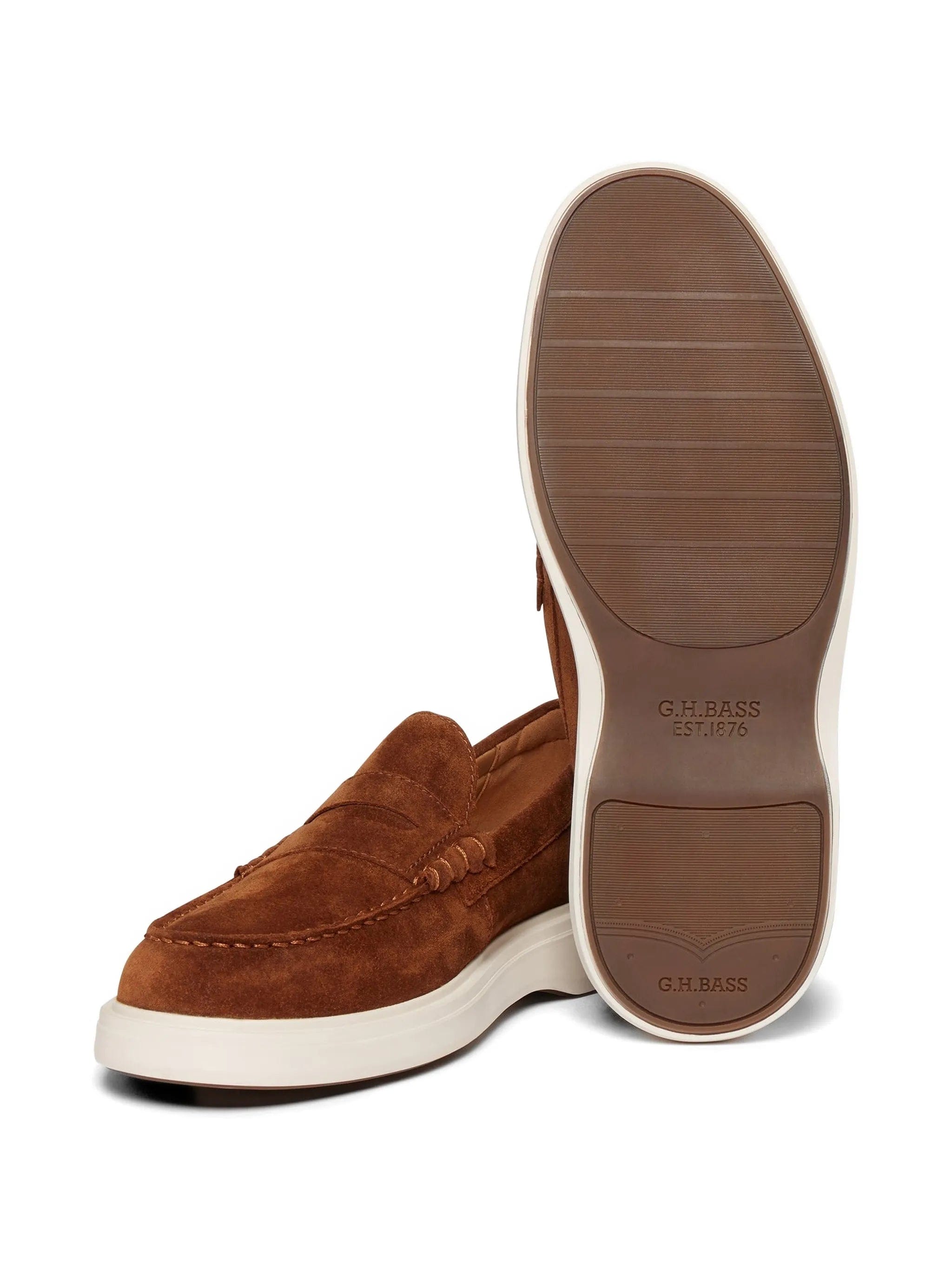 G.h.bass Bosco Cupsole penny loafers