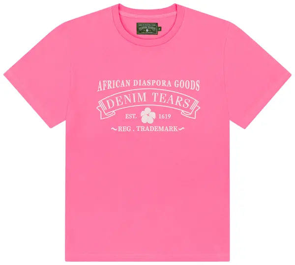 Denim Tears ADG T-Shirt Pink
