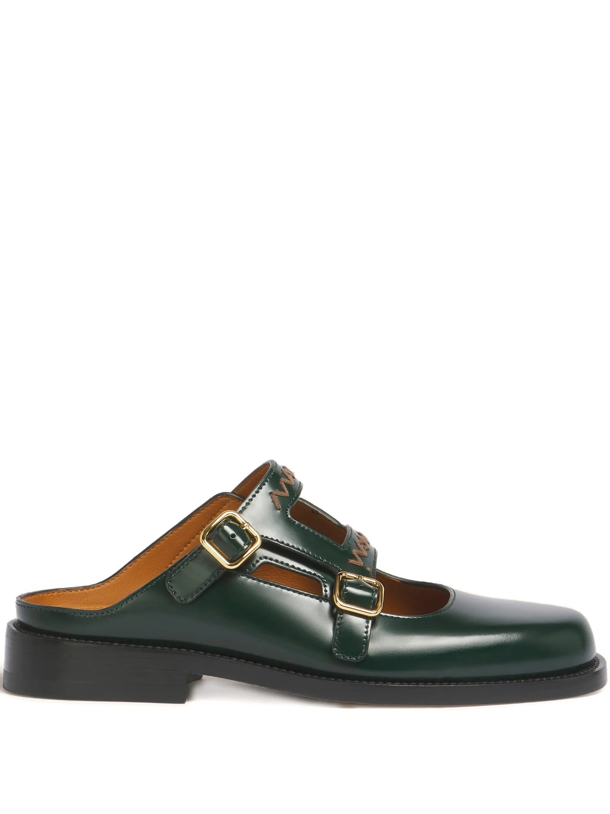 Marni Bambi 3.0 buckle leather loafers