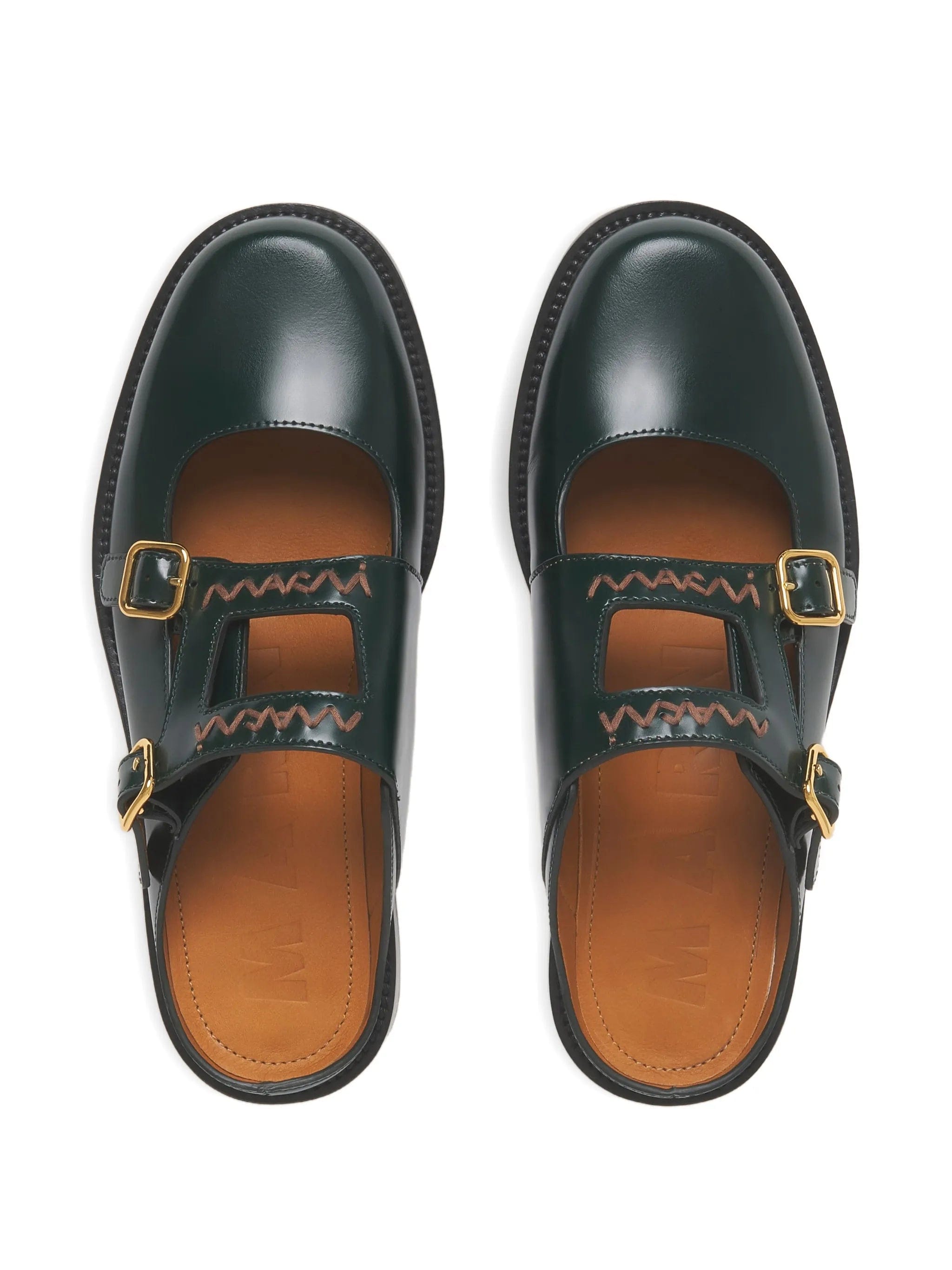 Marni Bambi 3.0 buckle leather loafers
