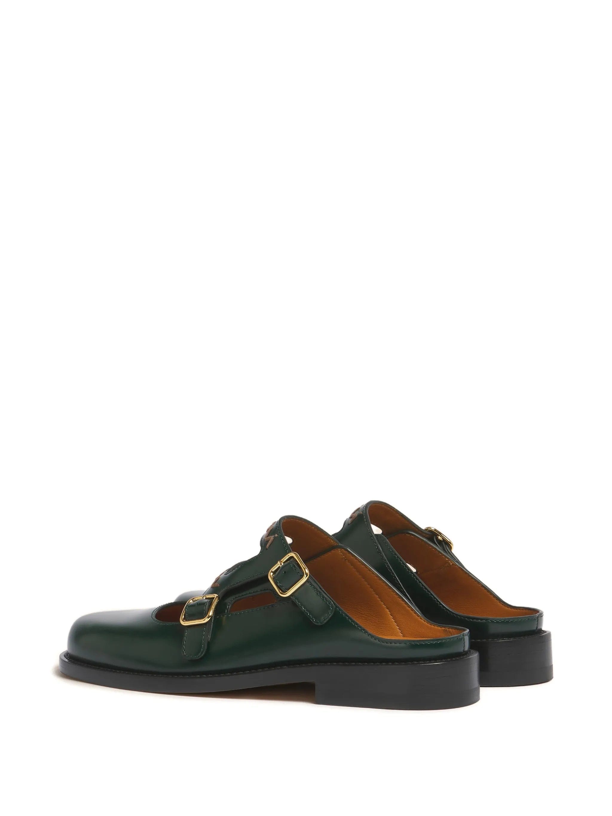 Marni Bambi 3.0 buckle leather loafers