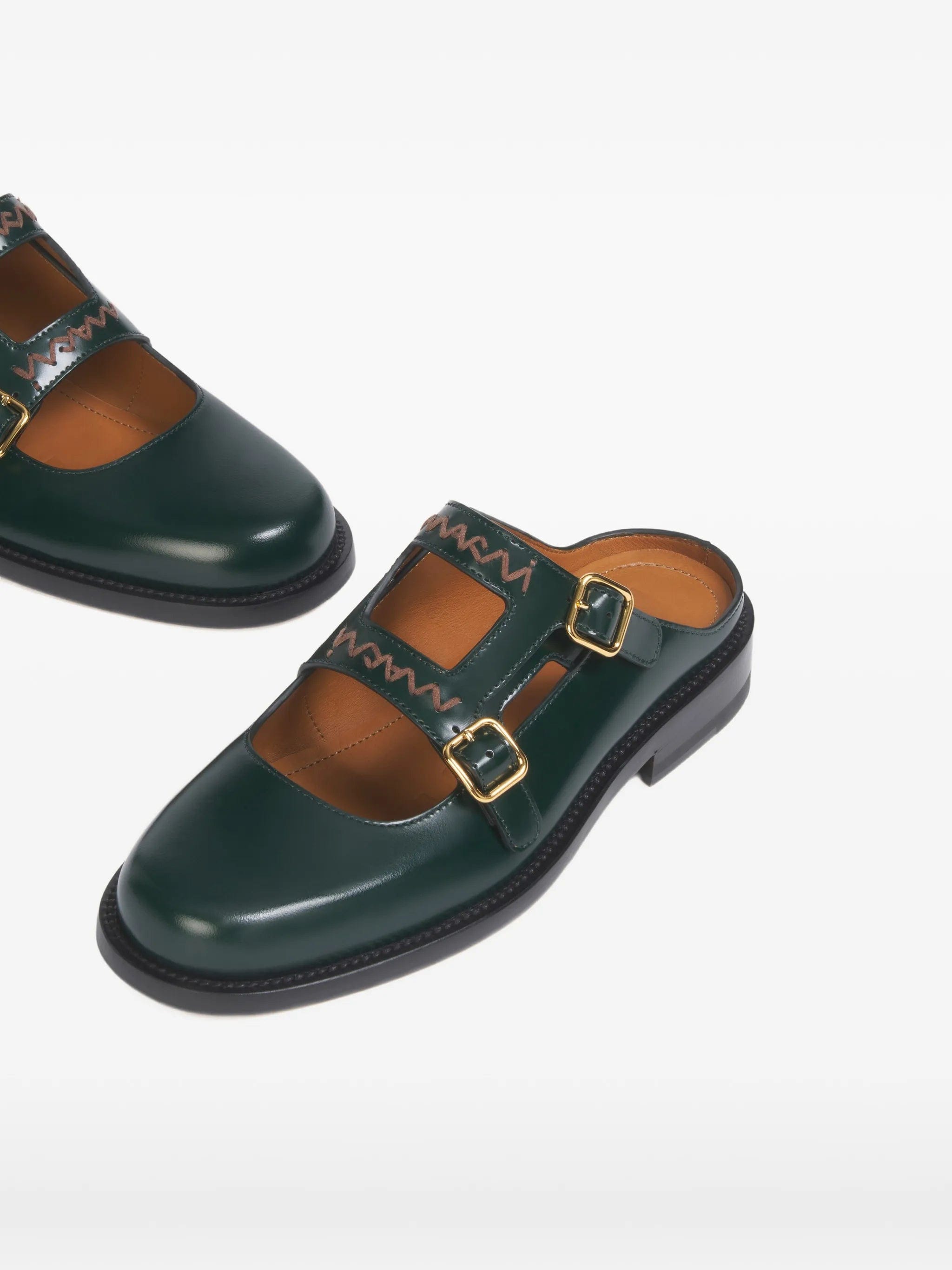 Marni Bambi 3.0 buckle leather loafers